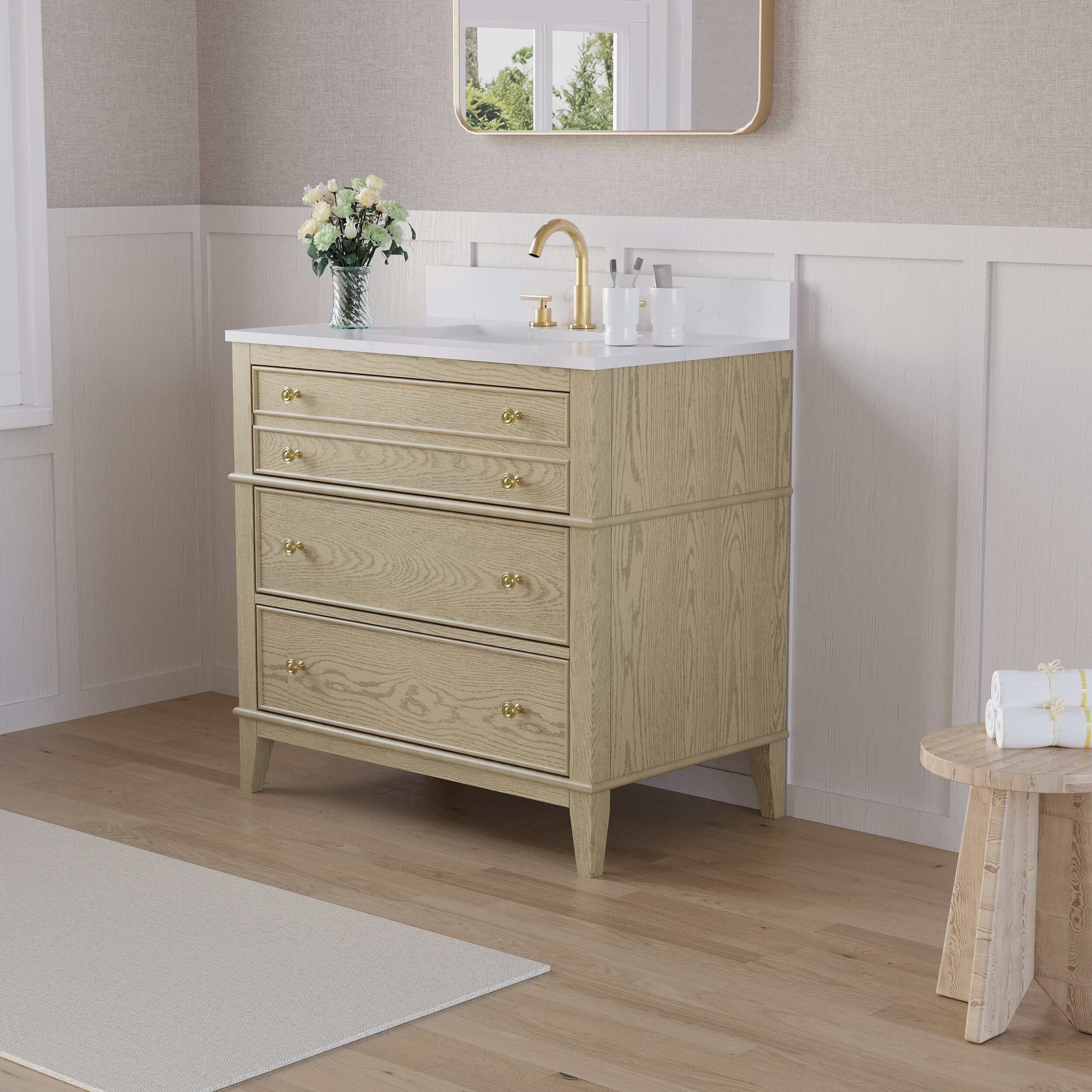 WELLFOR BCB1932PGO -WF Bath-Vanity-Combo - View #9