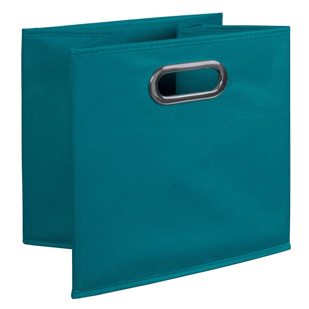 Niche Cubo Half-Size Foldable Fabric Storage Bins Set of 6 Blue