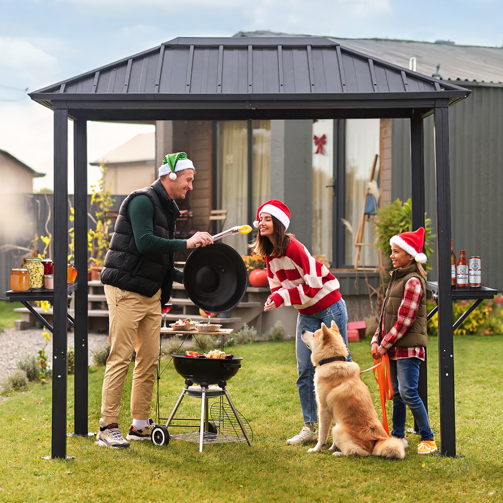 Bybafun YE3500010 Wood-Resin-Gazebos - View #2