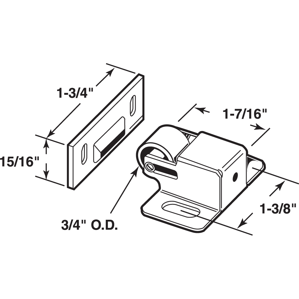 Prime-Line 0.75-in Bathtub and Shower Door Roller Assembly in the ...