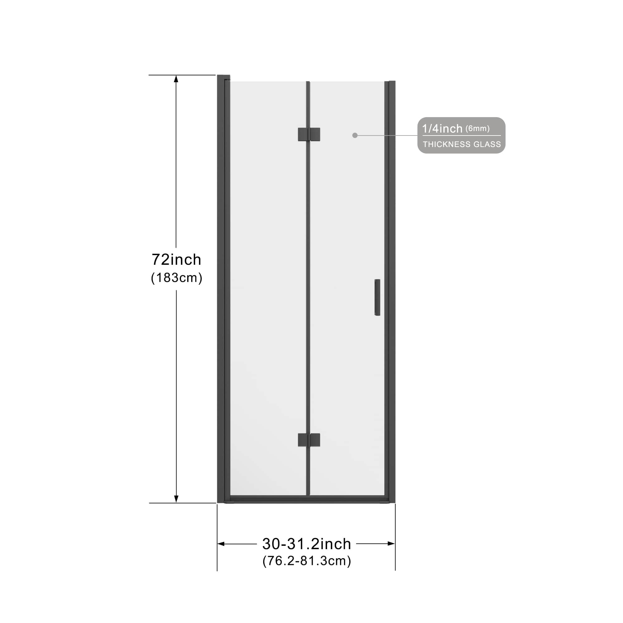Dovelina FXLS0104-091620 Shower-Doors - View #3