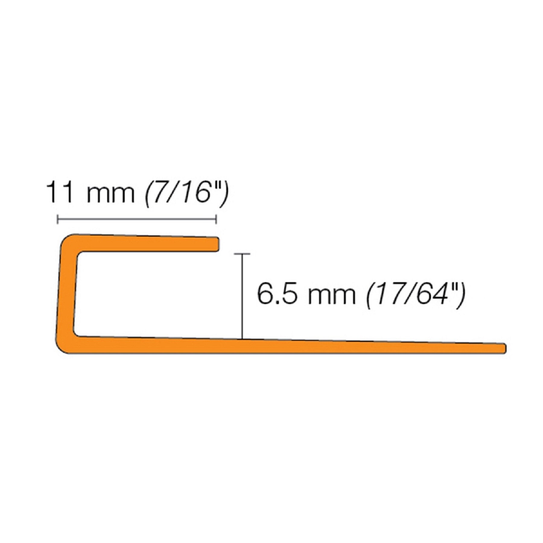 Schluter Systems VPSL65ACGB Floor-Moulding - View #4