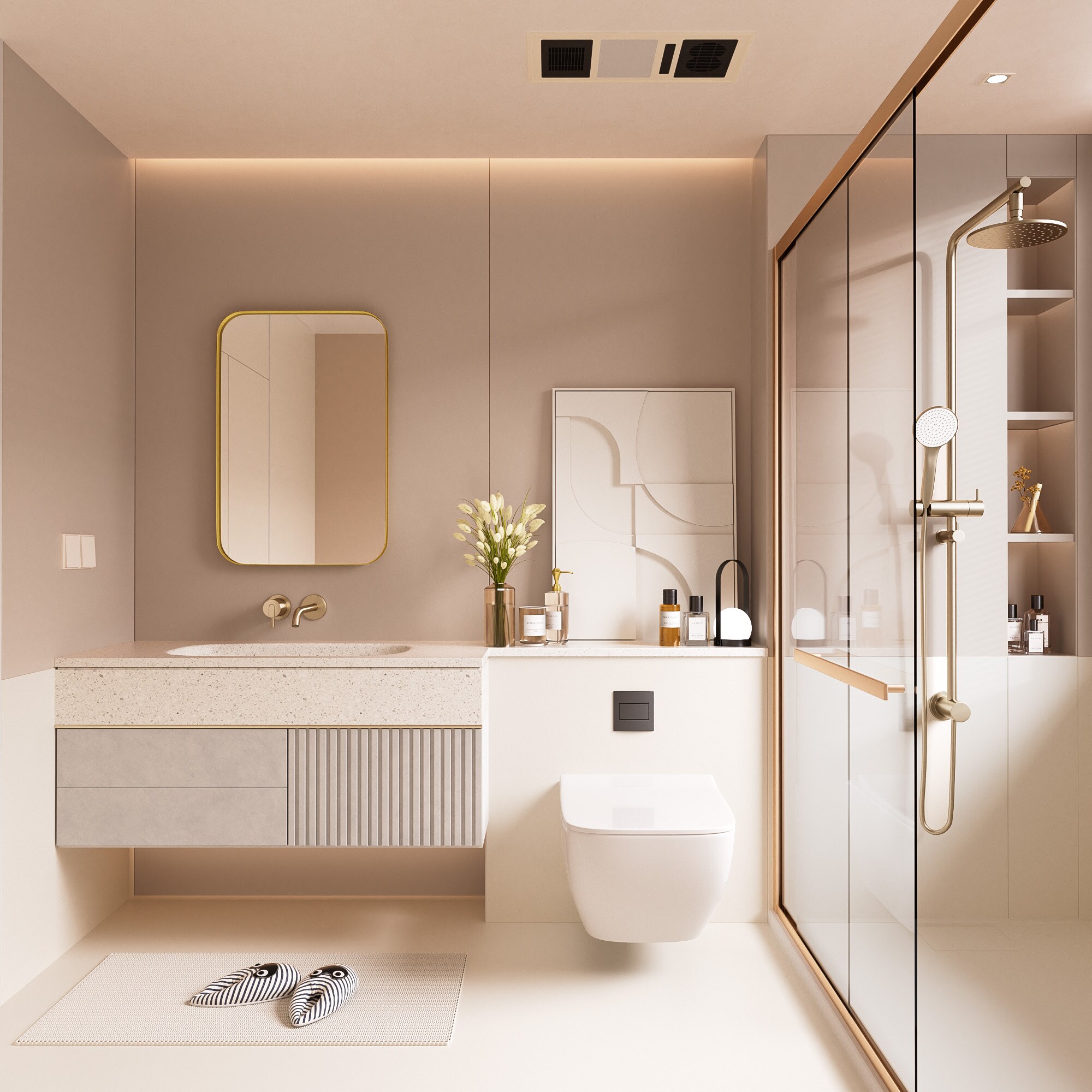 FurniFusion SF-Y-2030-G Decor-Mirrors - View #4