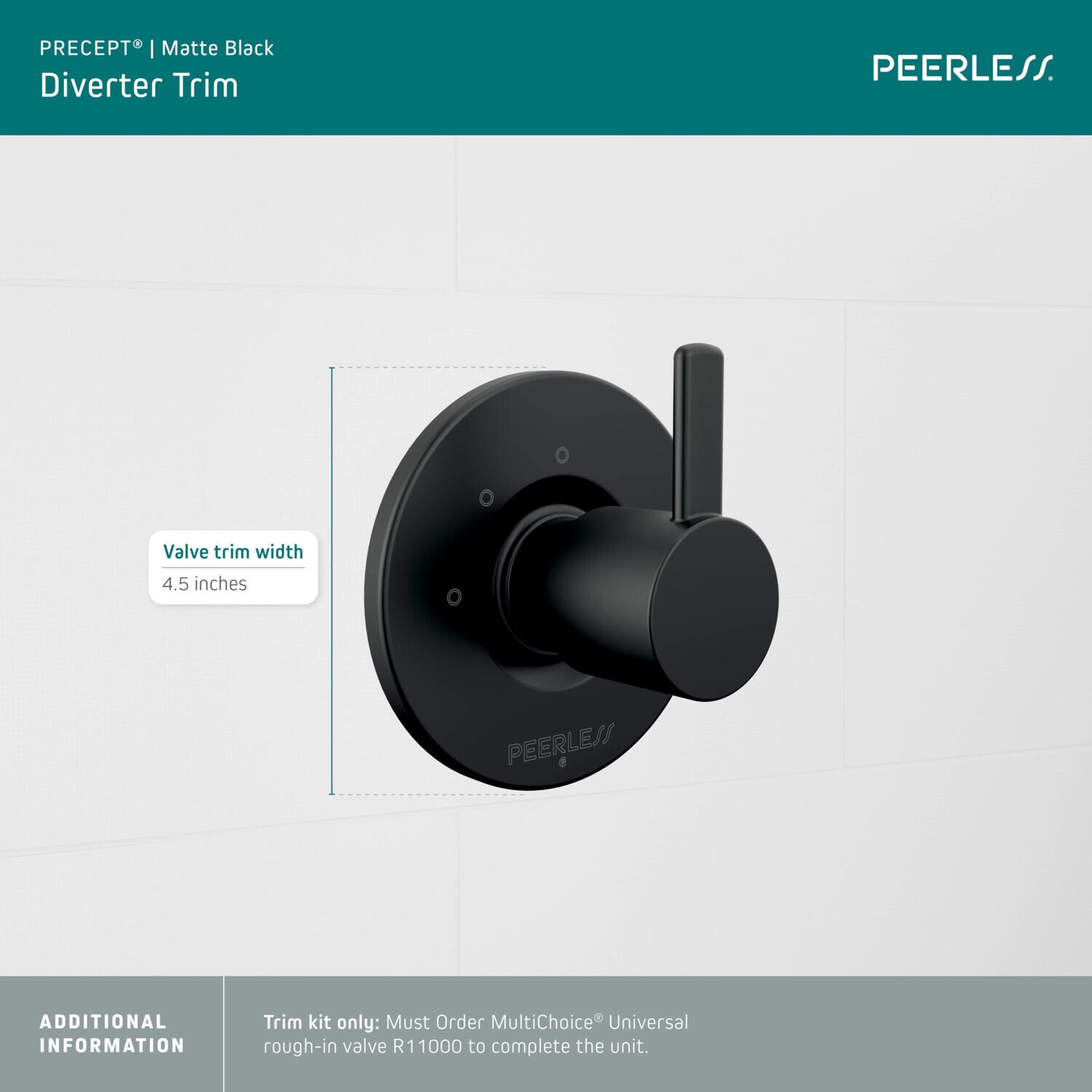 Peerless PTT14347-BL Bath-Shower-Facc - View #2