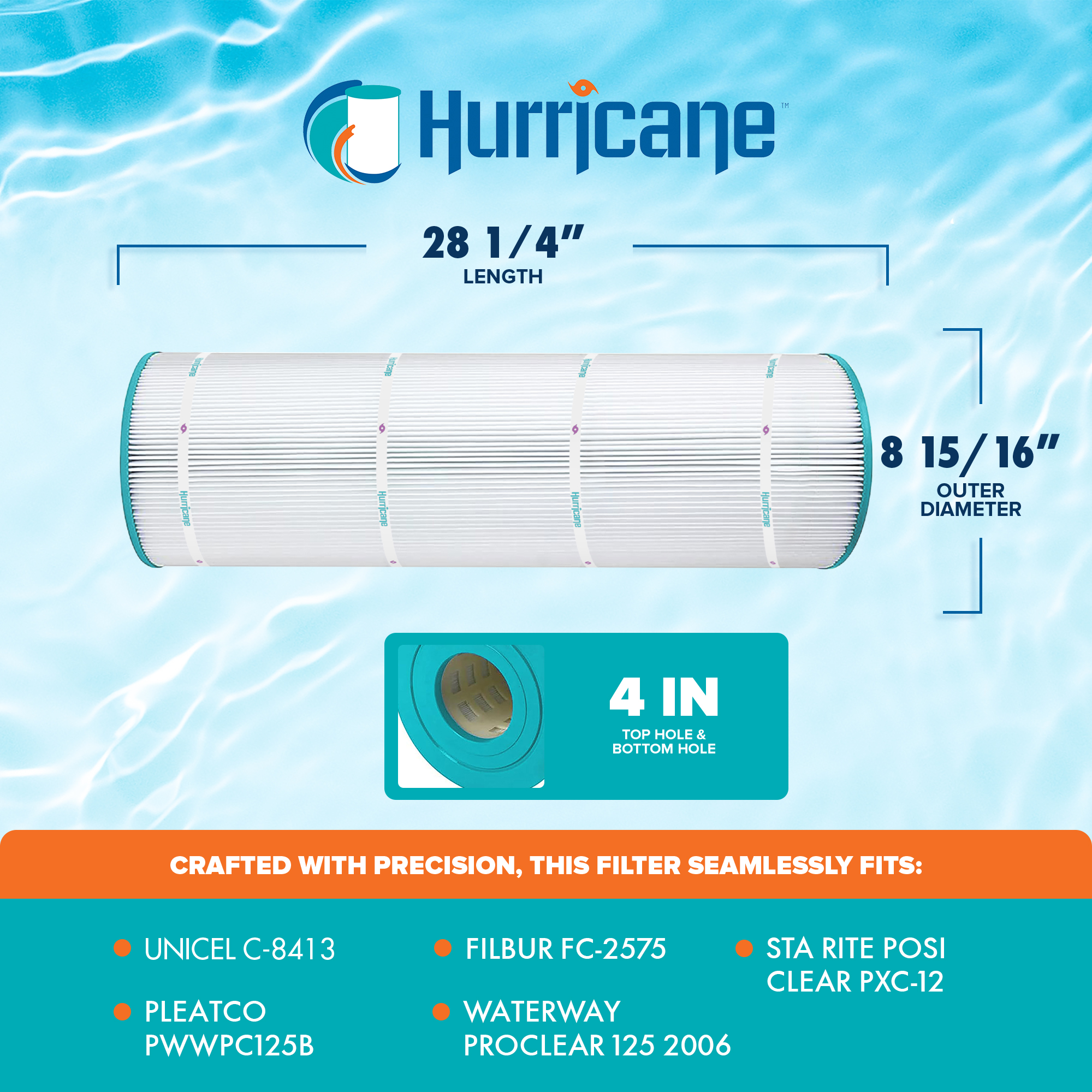 Hurricane 400307 Pool-Filter-Skim-Sys-Parts - View #2