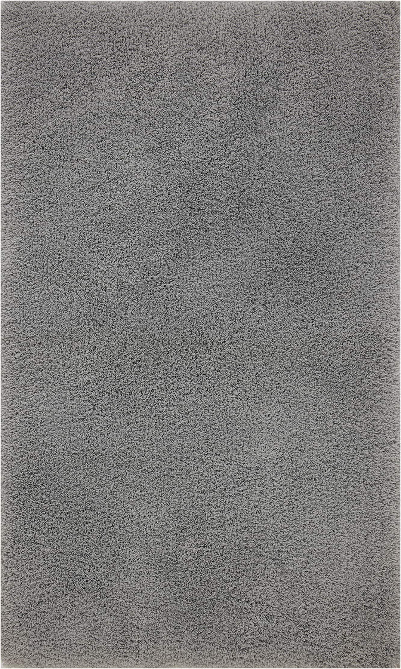 allen + roth 20-in x 34-in Light Gray Polyester Bath Rug in the Bathroom  Rugs & Mats department at