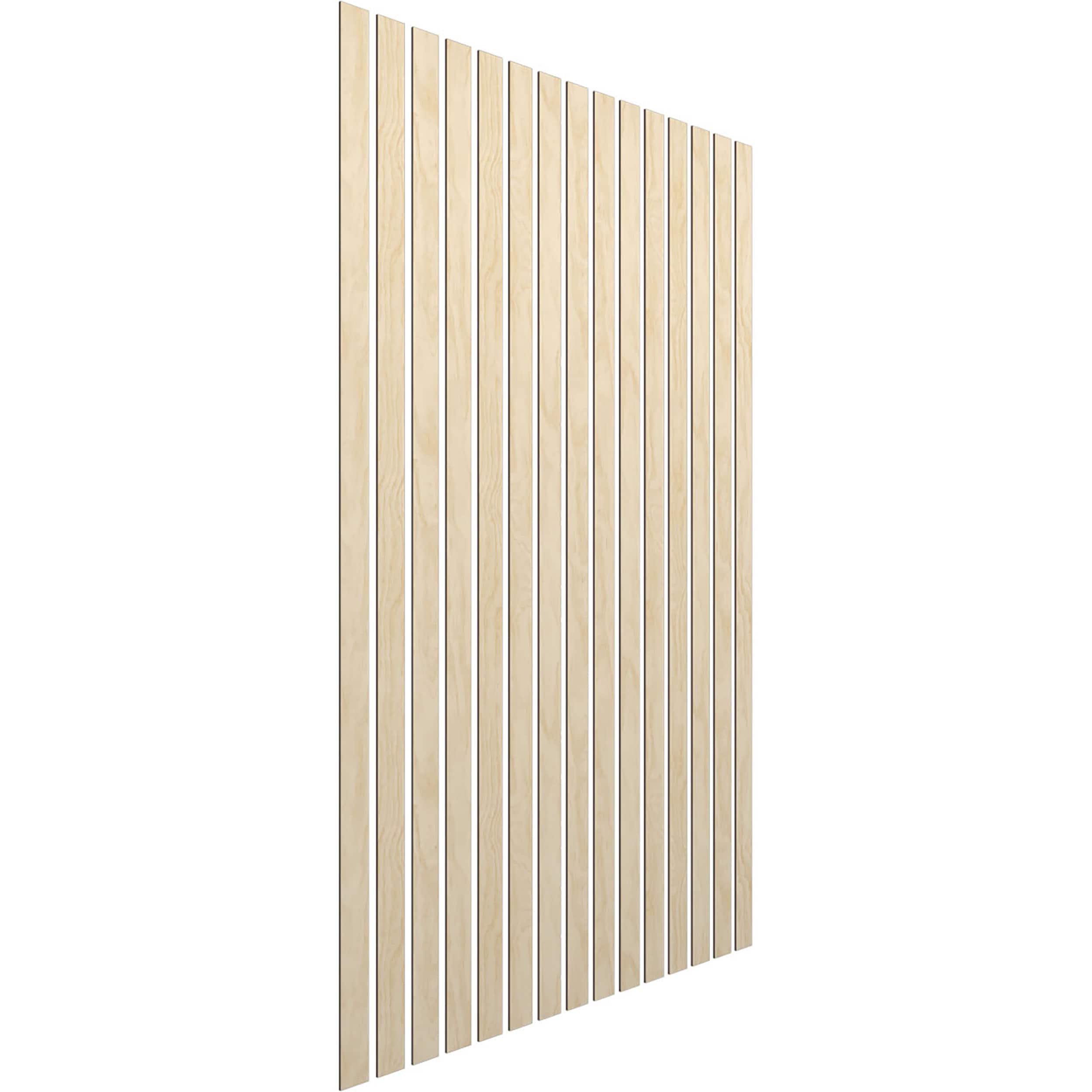 Ekena Millwork SWW60X94X0250BI Wall-Planks - View #3