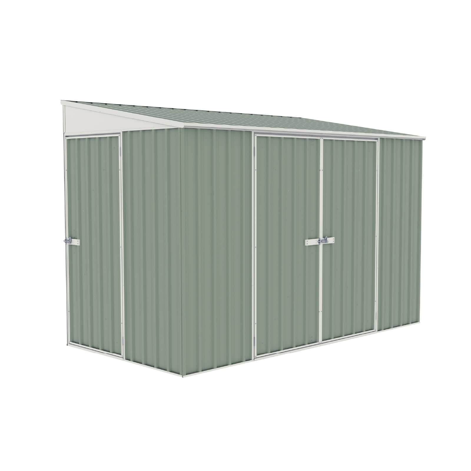 ABSCO AB1103 5-ft x 10-ft Durango Galvanized steel Storage Shed