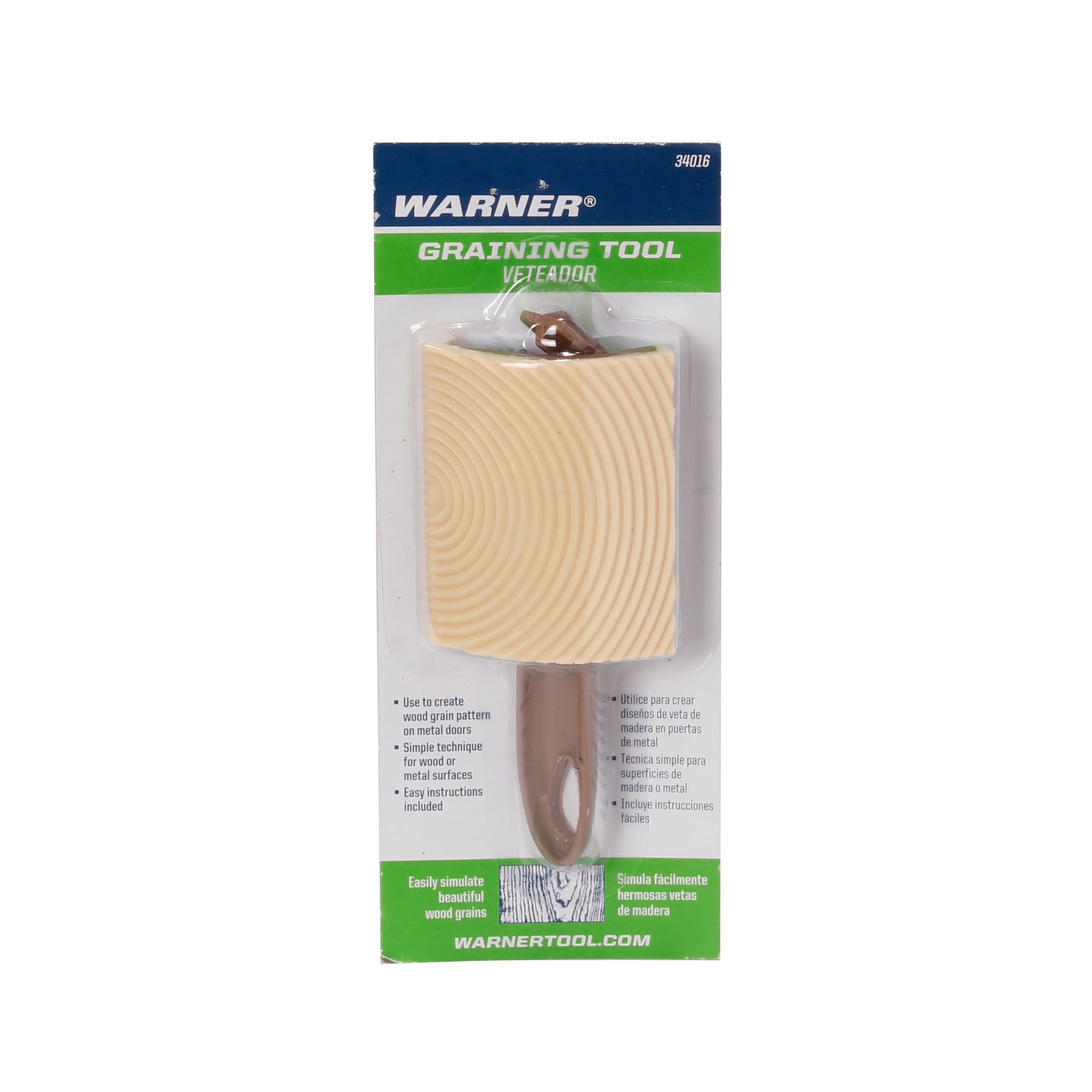 Warner 2.75-in Plastic Paint Graining Tool in the Specialty Paint  Applicators department at