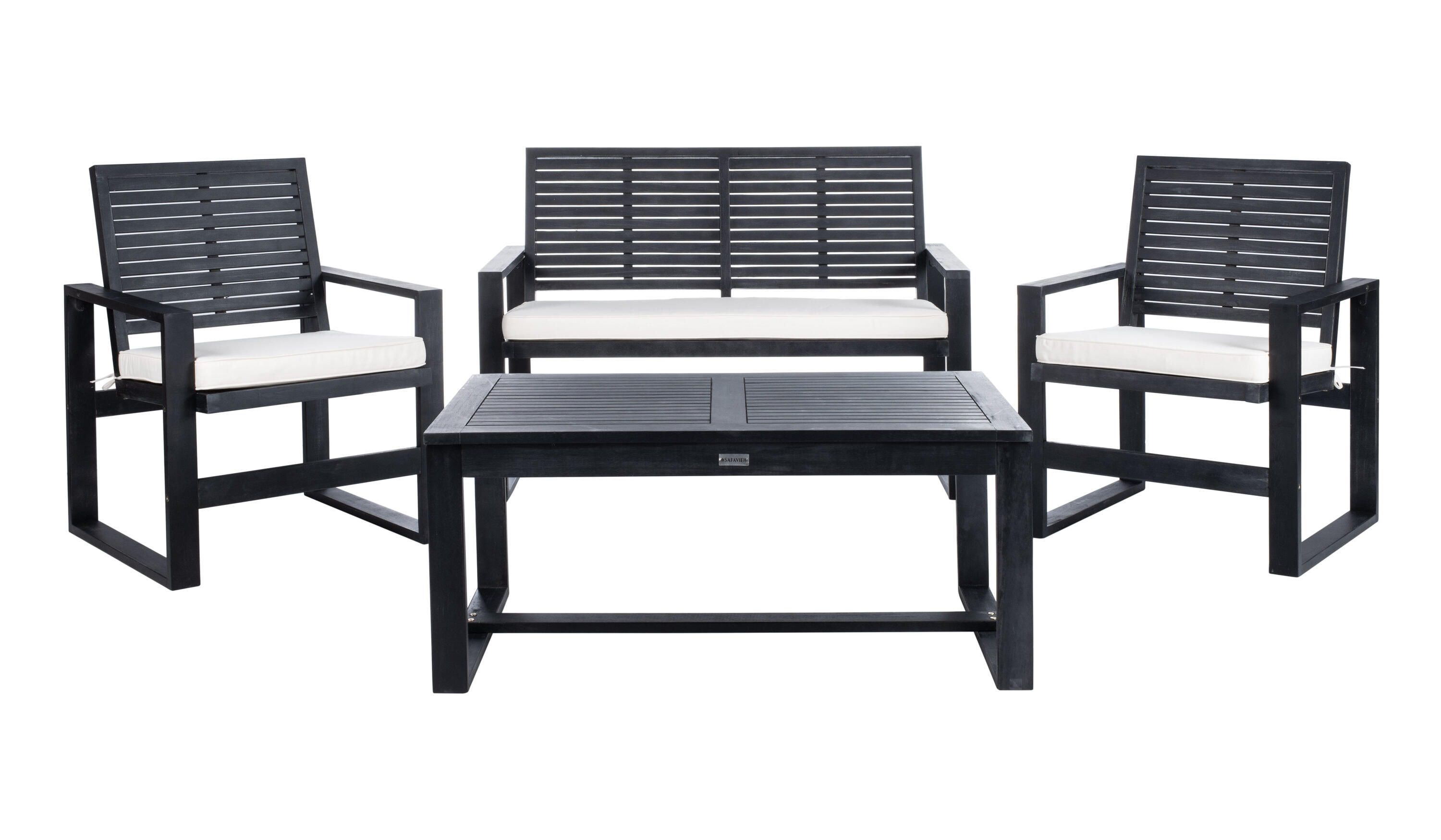 Safavieh FOX6007E Patio-Conversation-Sets - View #4