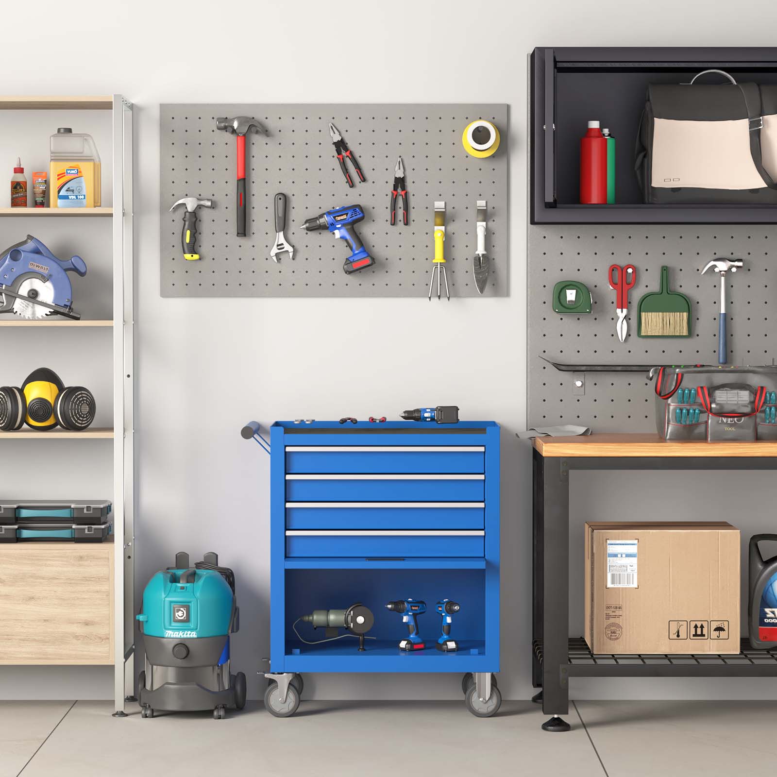 RaDEWAY TH111207-BU Tool-Cabinets - View #8