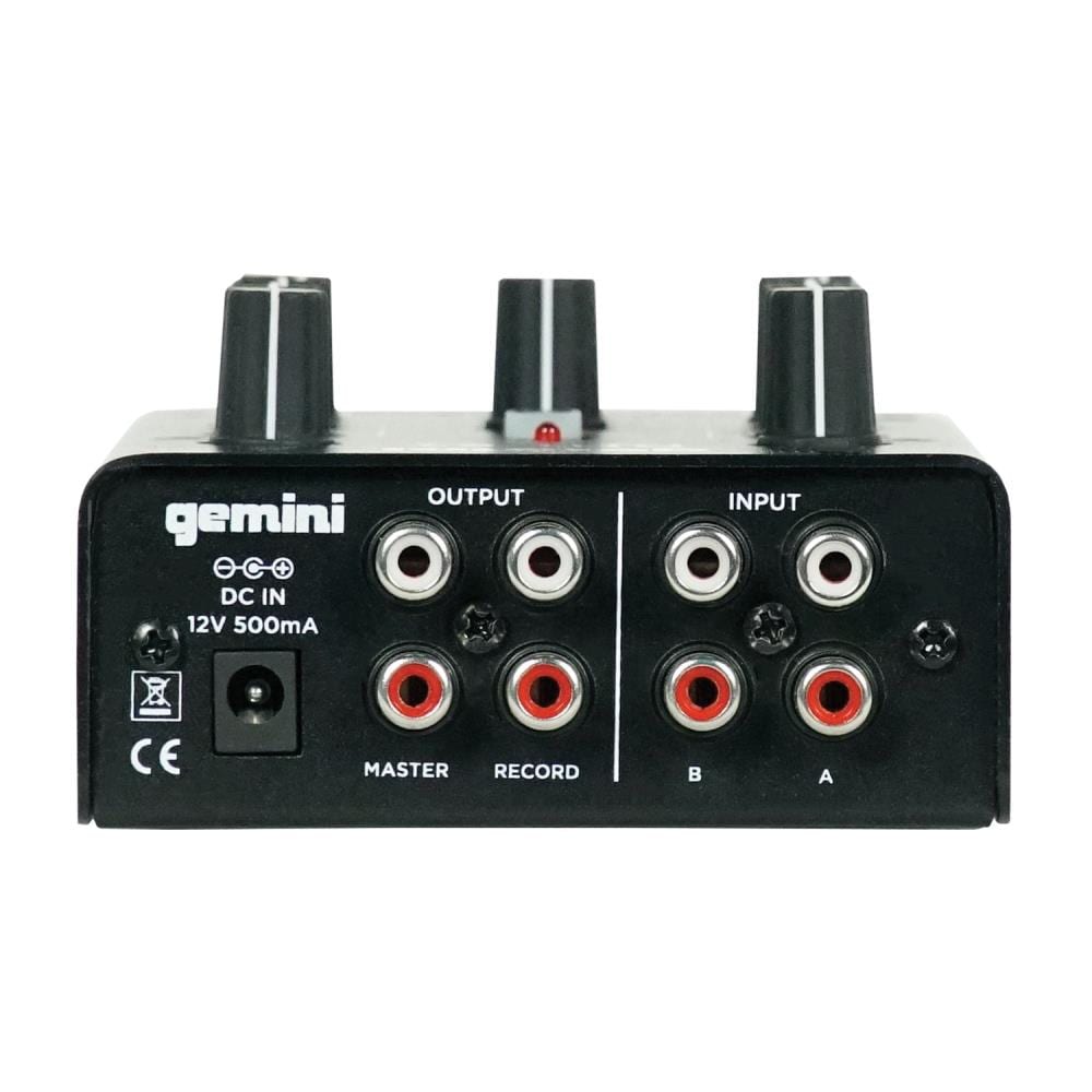 modstand Eftermæle Regeneration Gemini MM1BT 2-Channel DJ Mixer with Bluetooth Input at Lowes.com