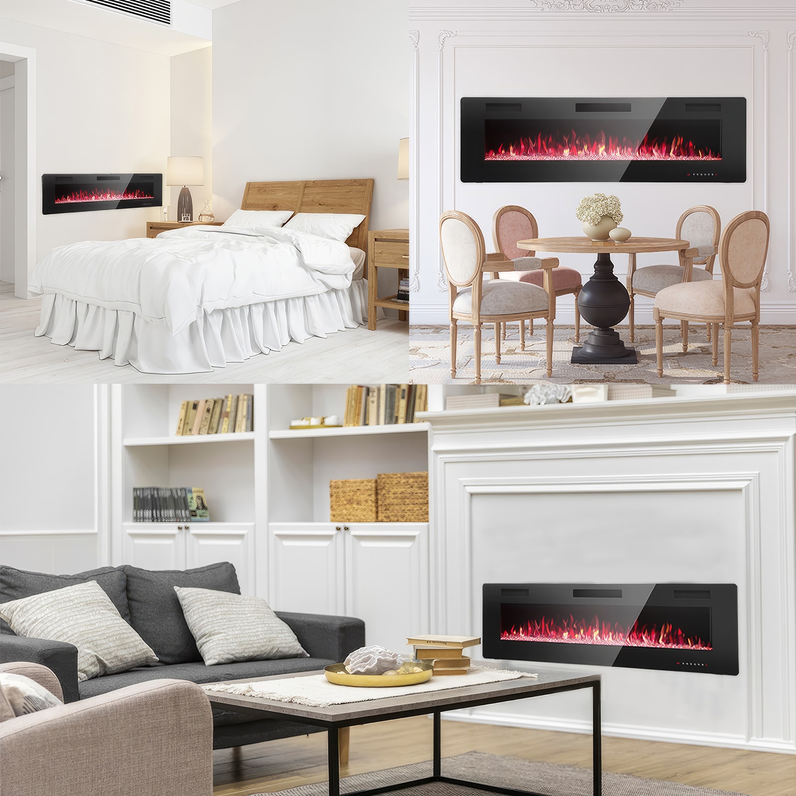 COWSAR LSFPC3-68 Electric-Fireplaces - View #9