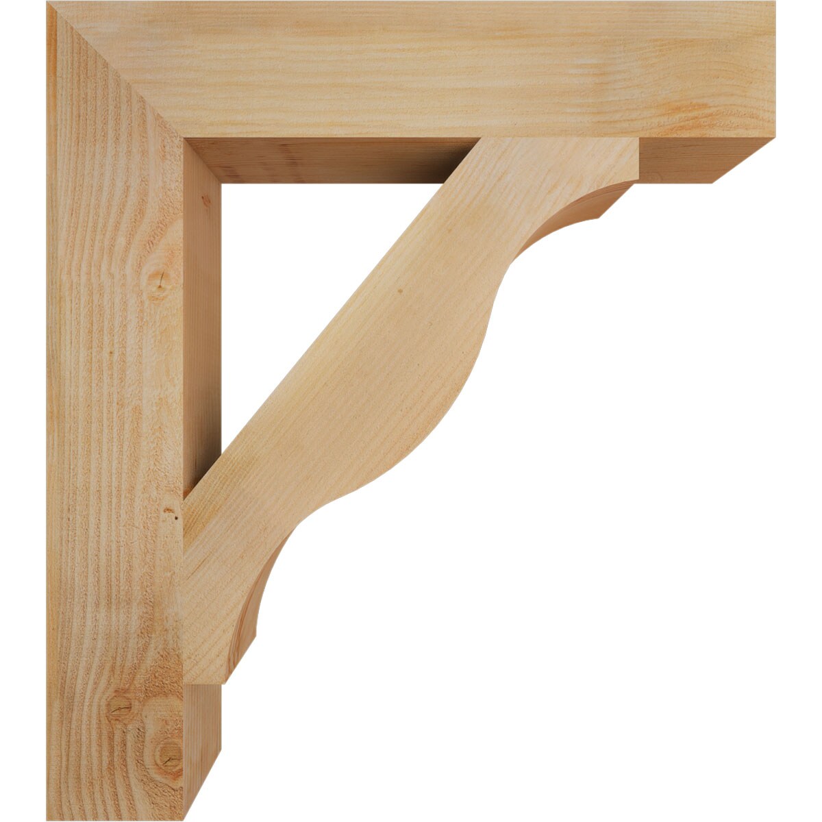 Ekena Millwork BKT06X32X36FST05RDF Exterior-Brackets-Braces - View #3