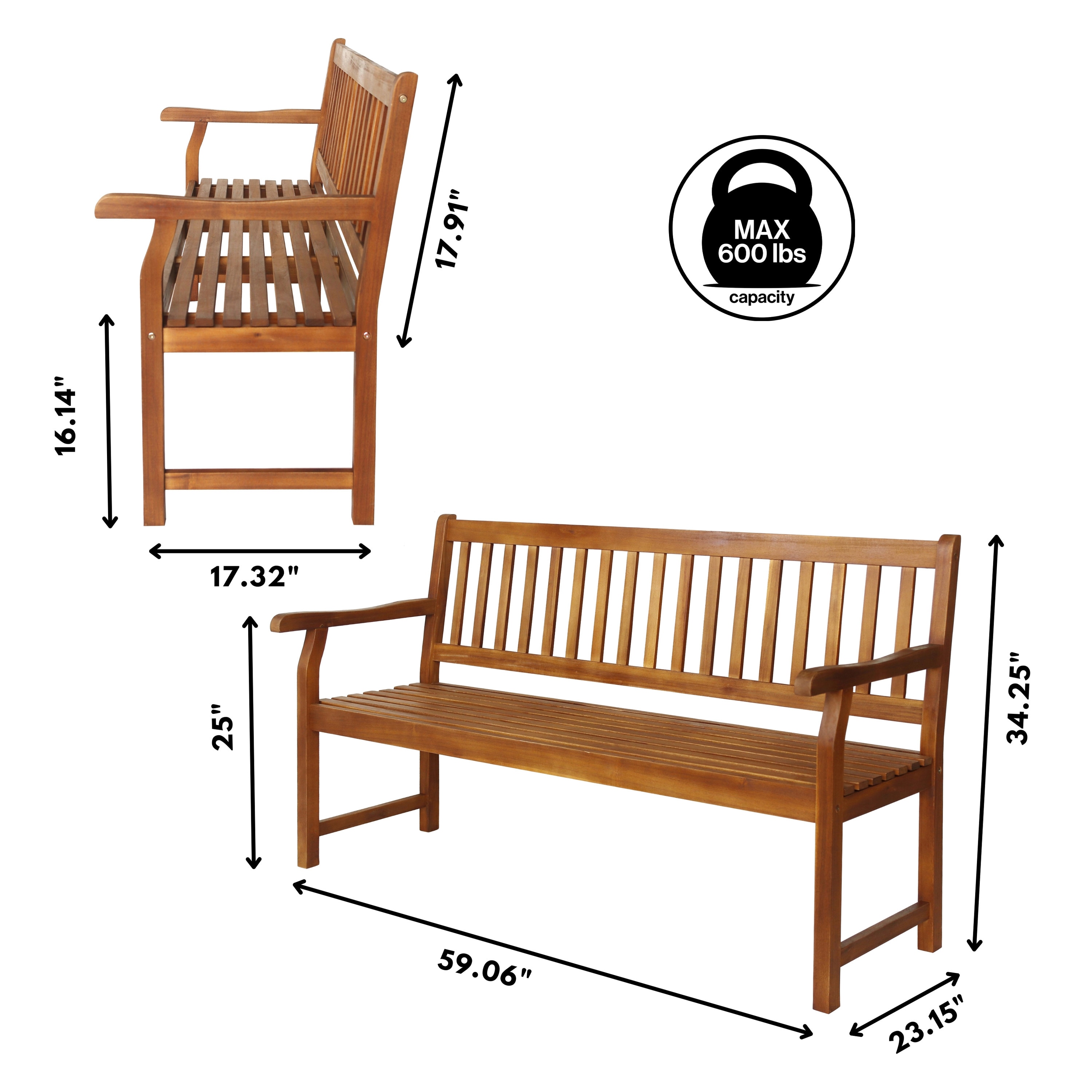 JONATHAN  Y BNH101A benches - View #7