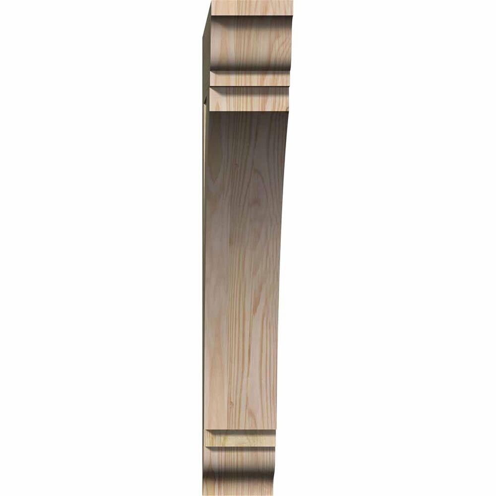 Ekena Millwork BKT04X22X26THR01RDF Exterior-Brackets-Braces - View #2