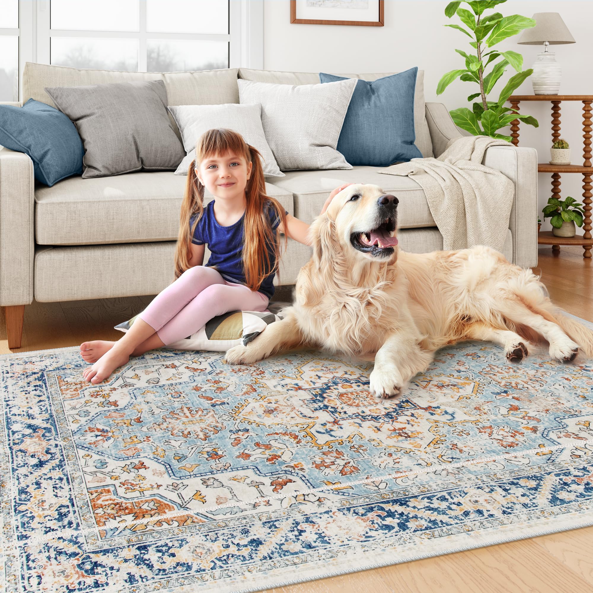 Lahome AR-DYRZP-010-BL1 rugs - View #8