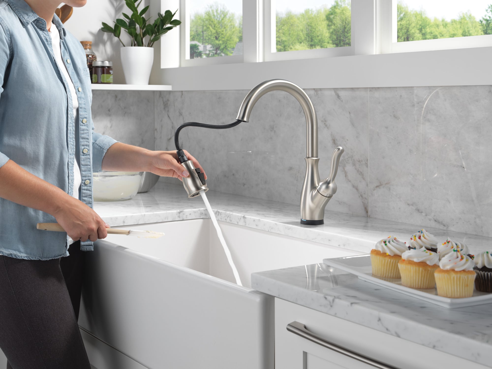 Delta 9178TL-SP-DST Kitchen-Faucets - View #10