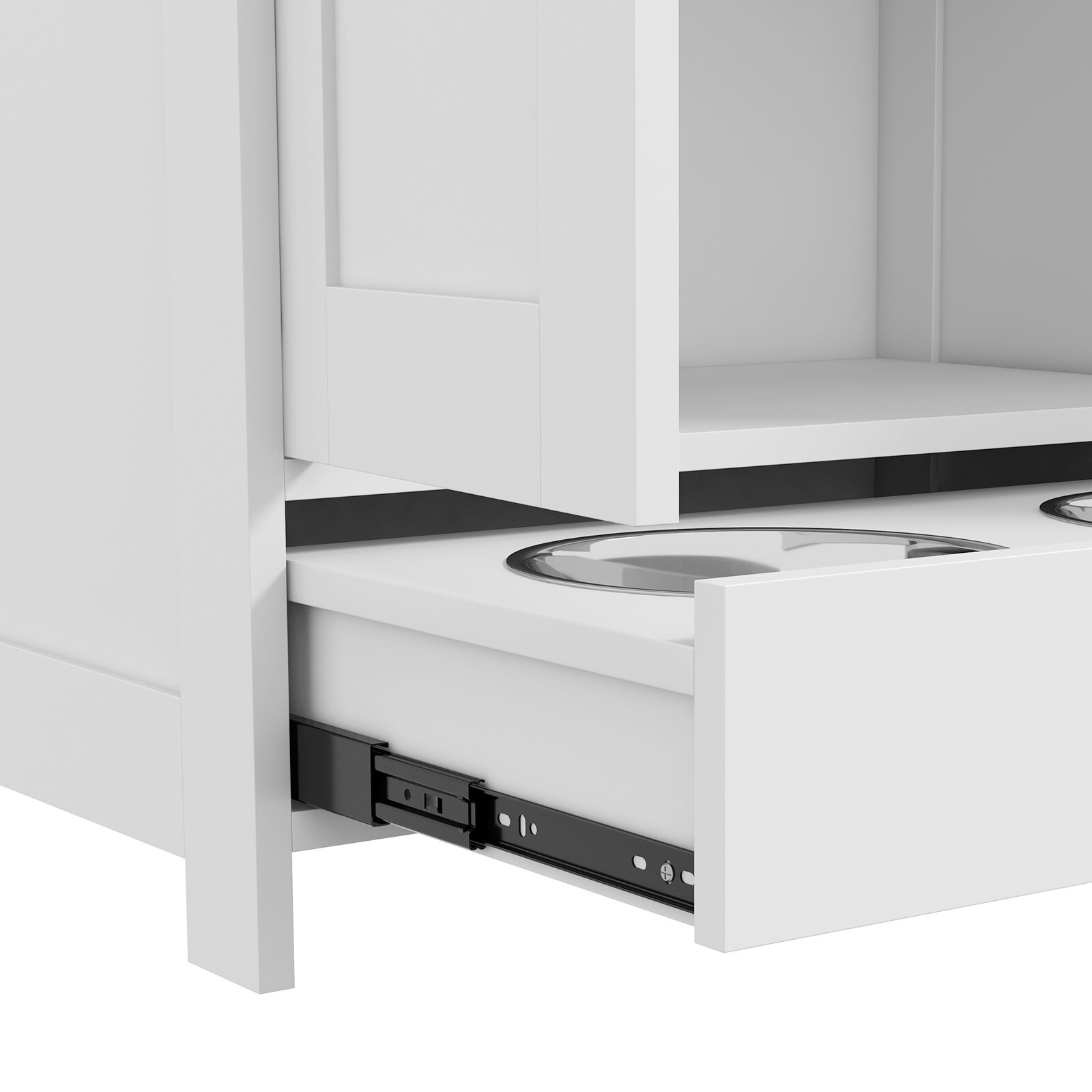 PawHut D08-059V00WT Pet-Bowls - View #5