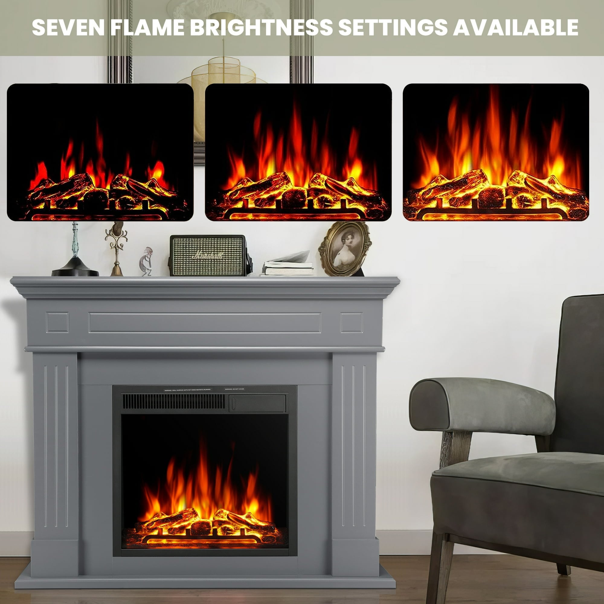 Antarctic Star LSAS-SM027G Electric-Fireplaces - View #2