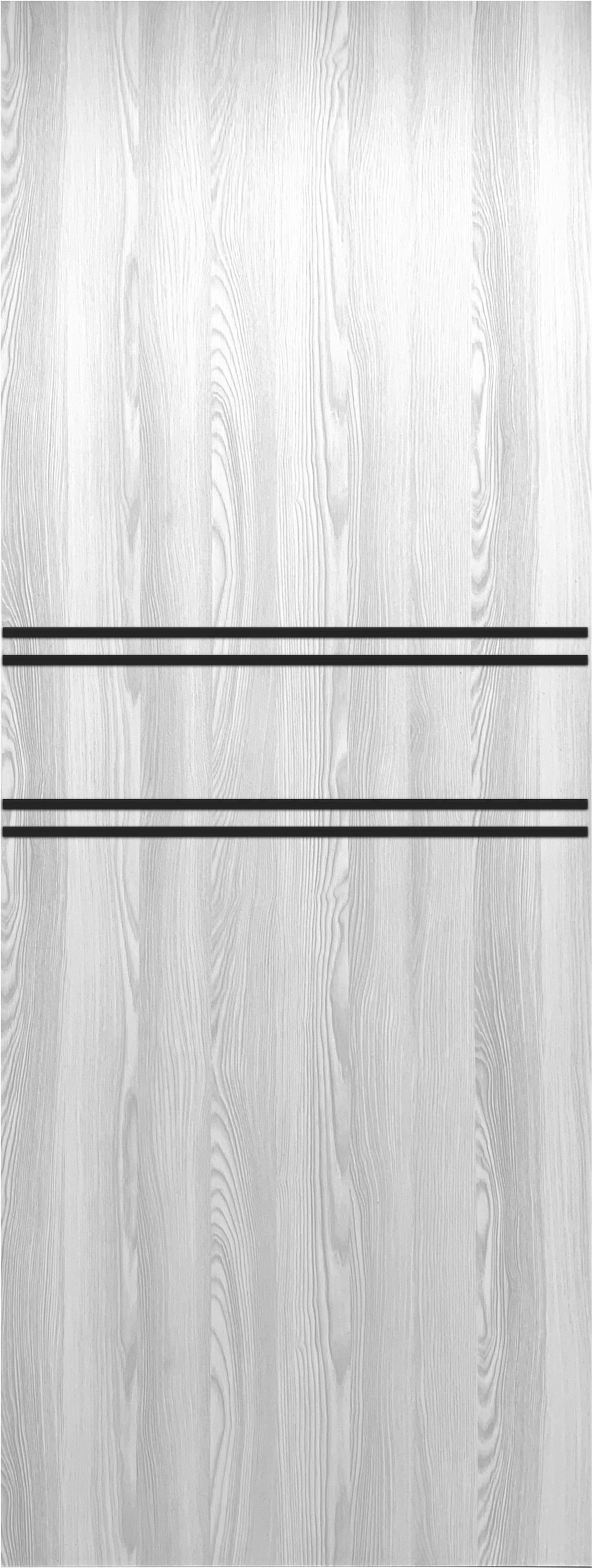 Valusso Design VD123847 Key-west 24-in x 80-in Ice Maple Flush Textured Solid core Prefinished Pine Wood Slab Door