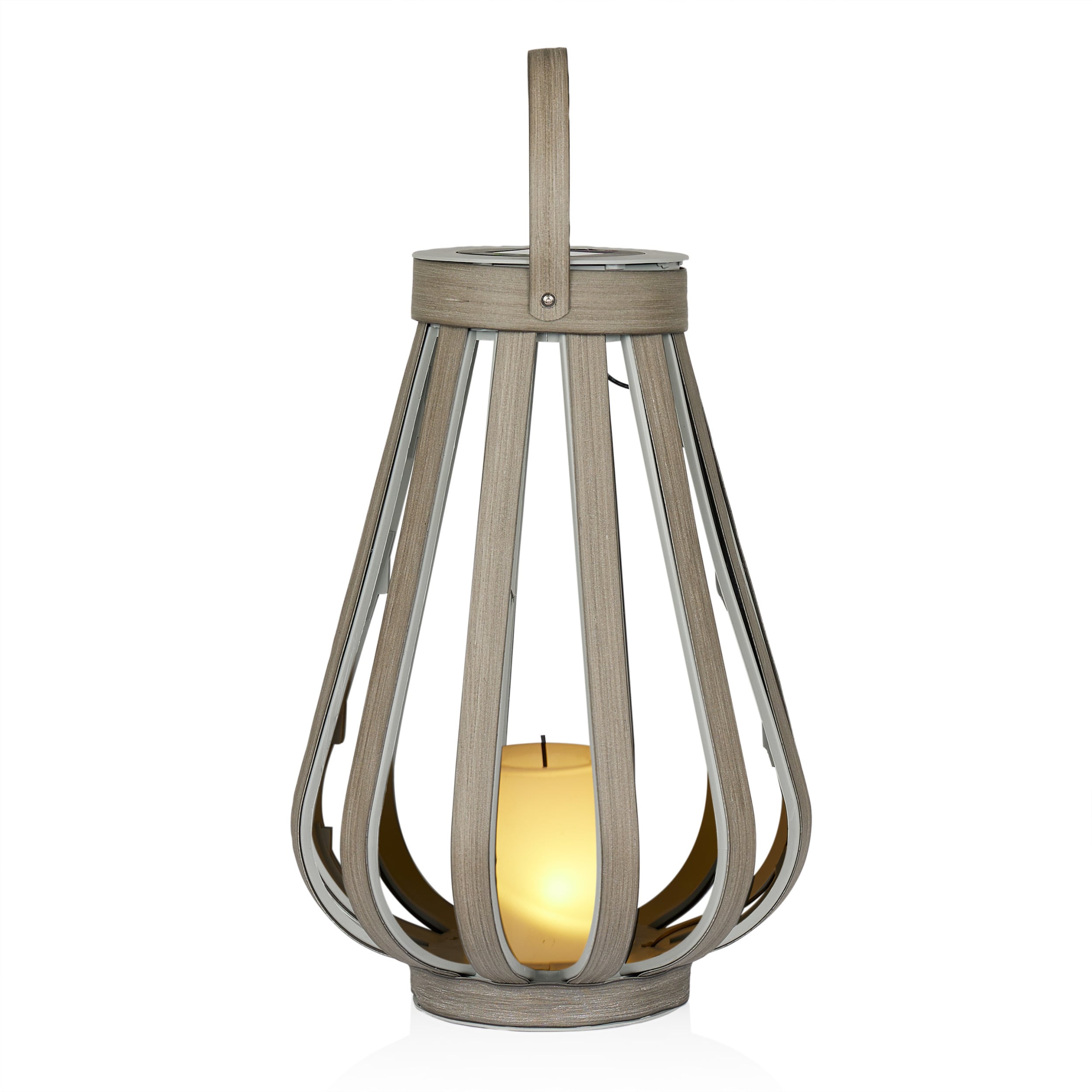 Alpine Corporation QER110SLR-HH-GR-TM Outdoor-Decorative-Lanterns - View #9