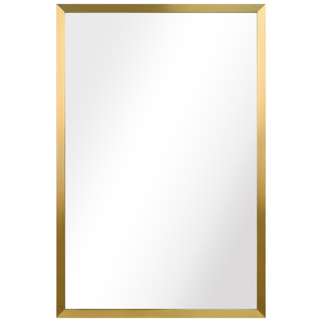 Silver Glass Wall Mirror, Silver And Gold Mirror Frame