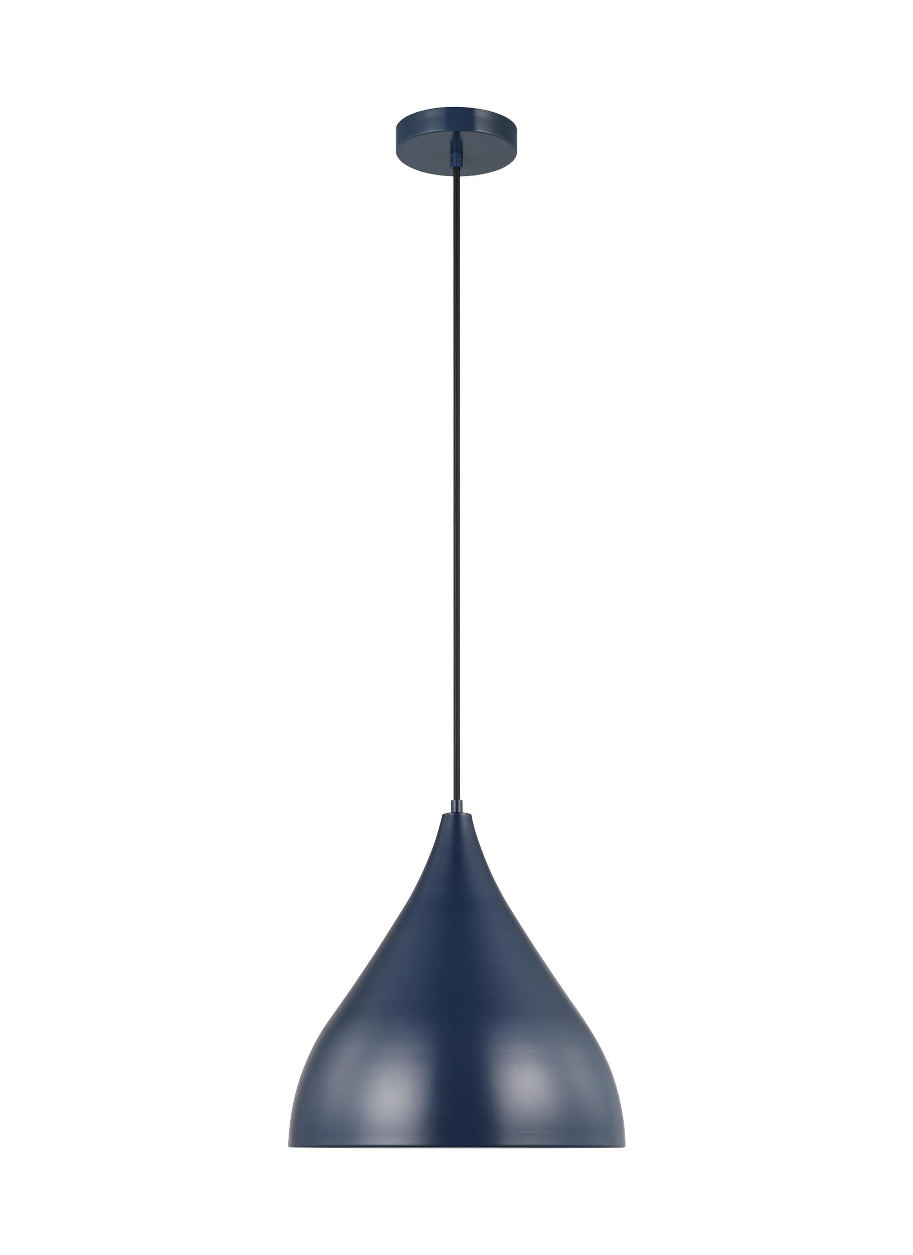 Dark blue deals pendant light