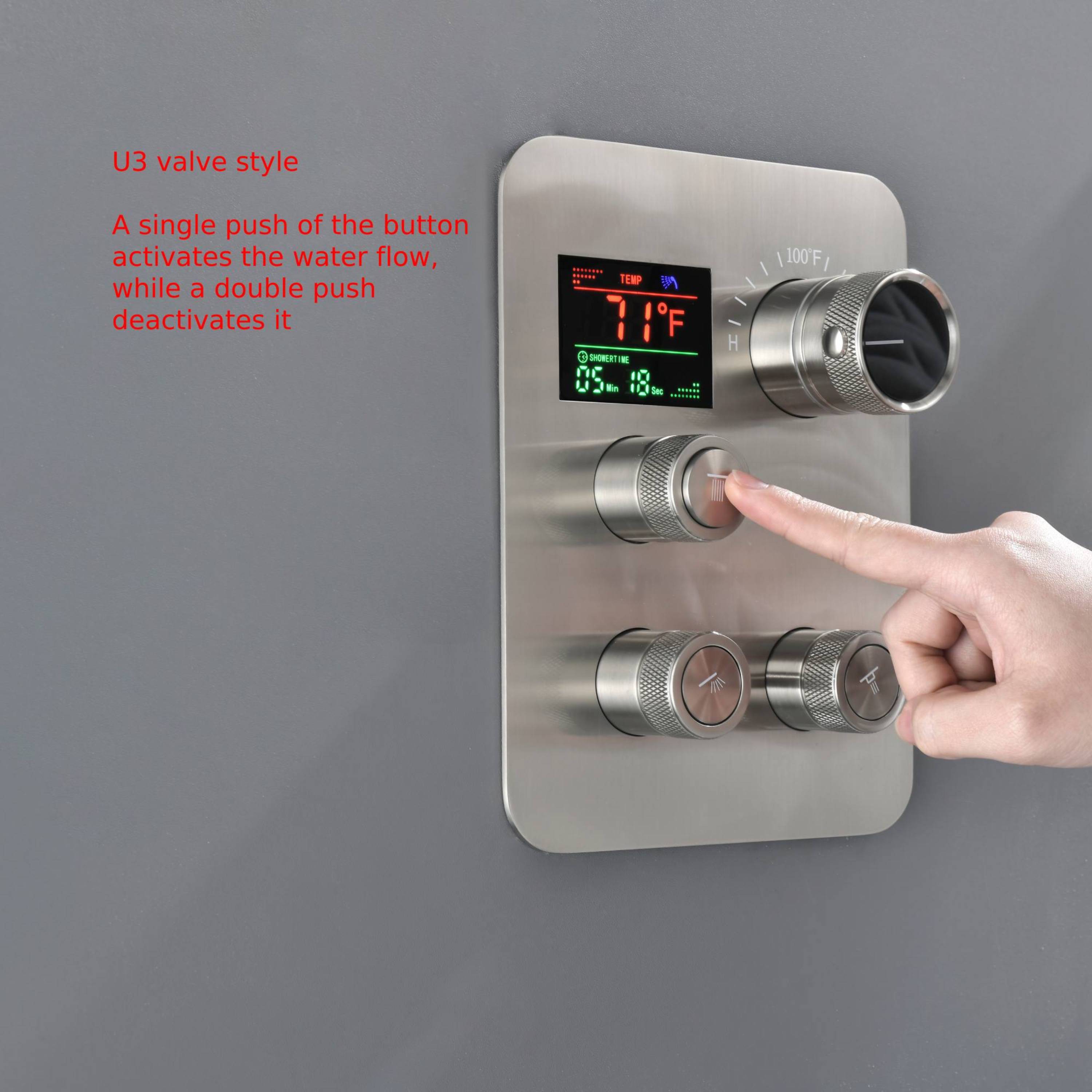 Wonderland America A9209U3LF16W06 Showerhead-Bar-Panels - View #6