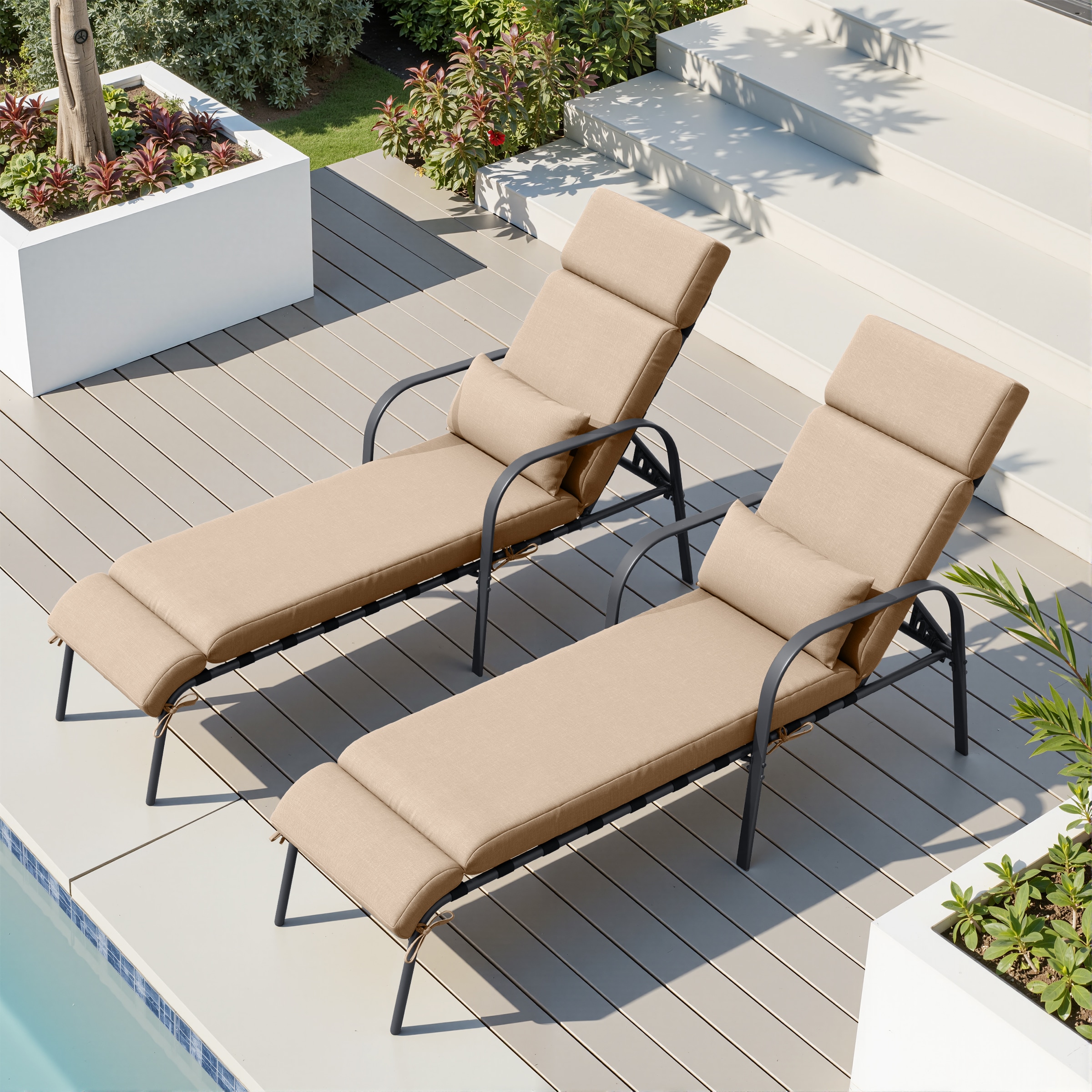 Crestlive Products CL-LG015TAN-2 Patio-Chairs - View #9
