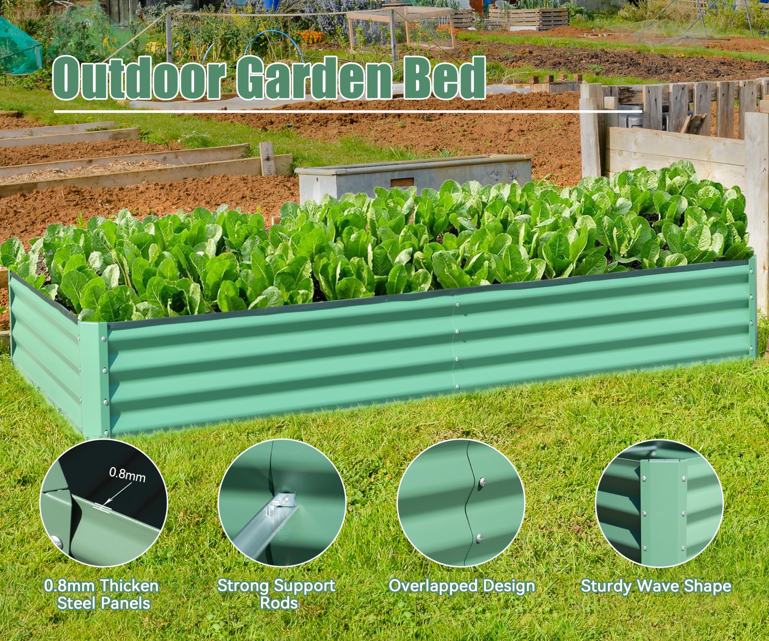 Huluwat DJ-9P197954 Raised-Garden-Beds - View #4
