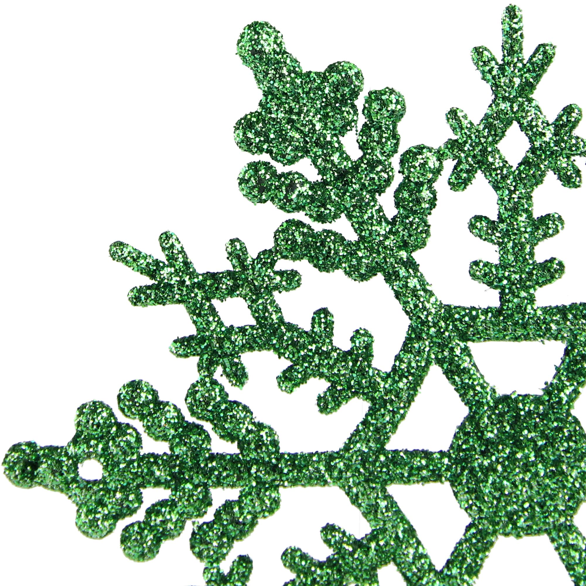 Glitter SNOWFLAKES Christmas Clipart Bundle