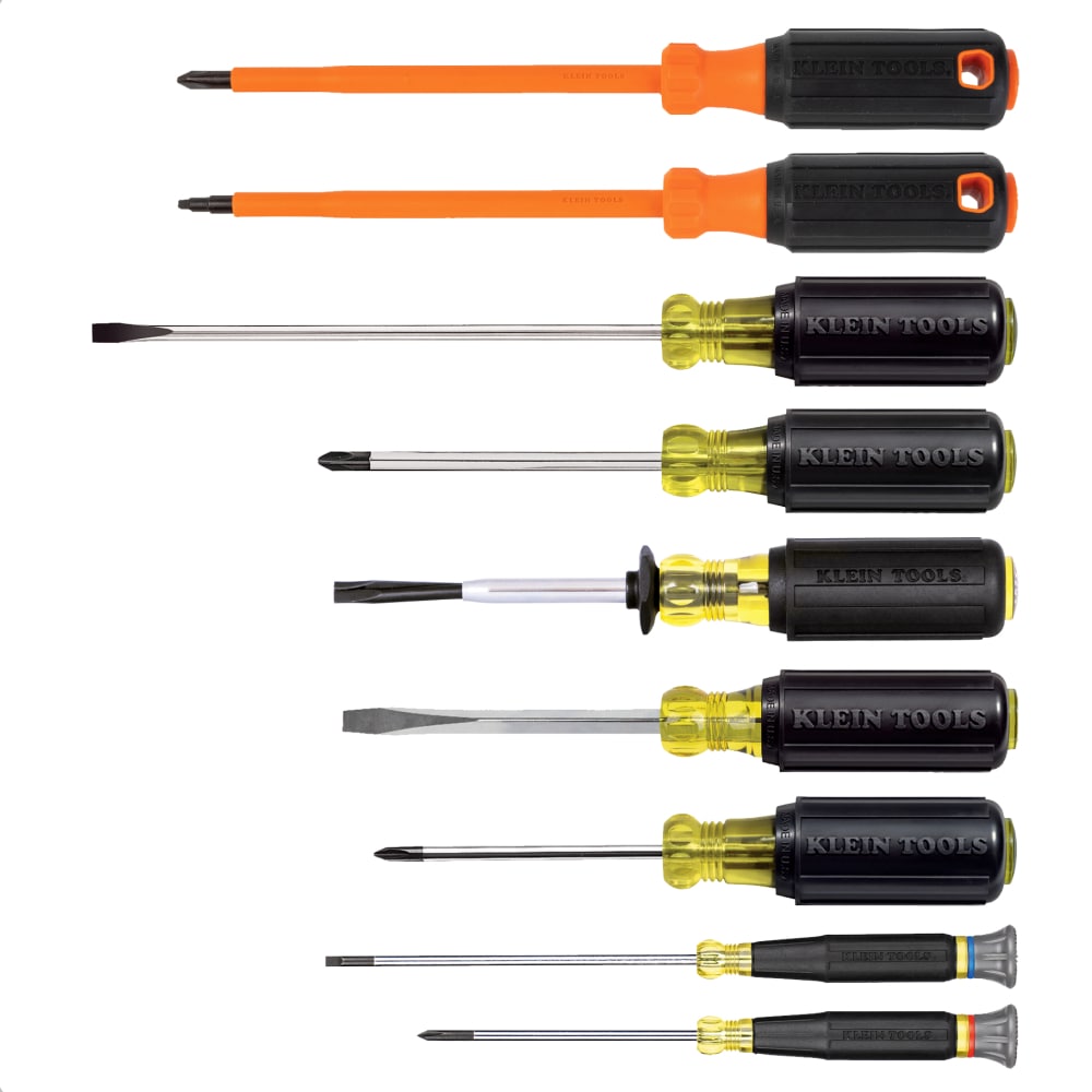 Klein Tools 85850 9-PC ELEC FIXED BLADE SET