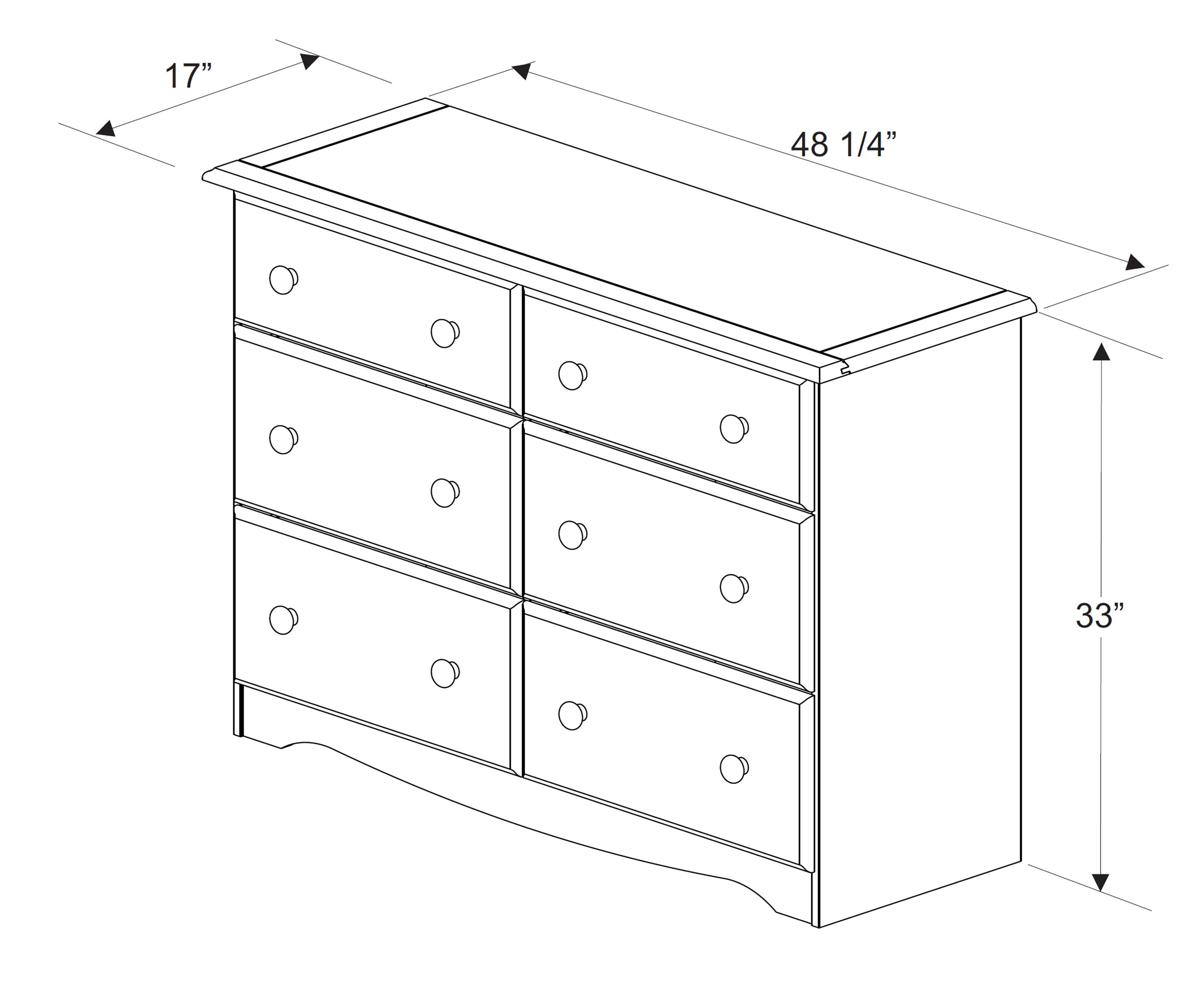Palace Imports 5406 dressers - View #6