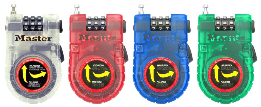Master Lock 4605D Combination Padlock, 2-1/2-in Wide x 14-in Shackle