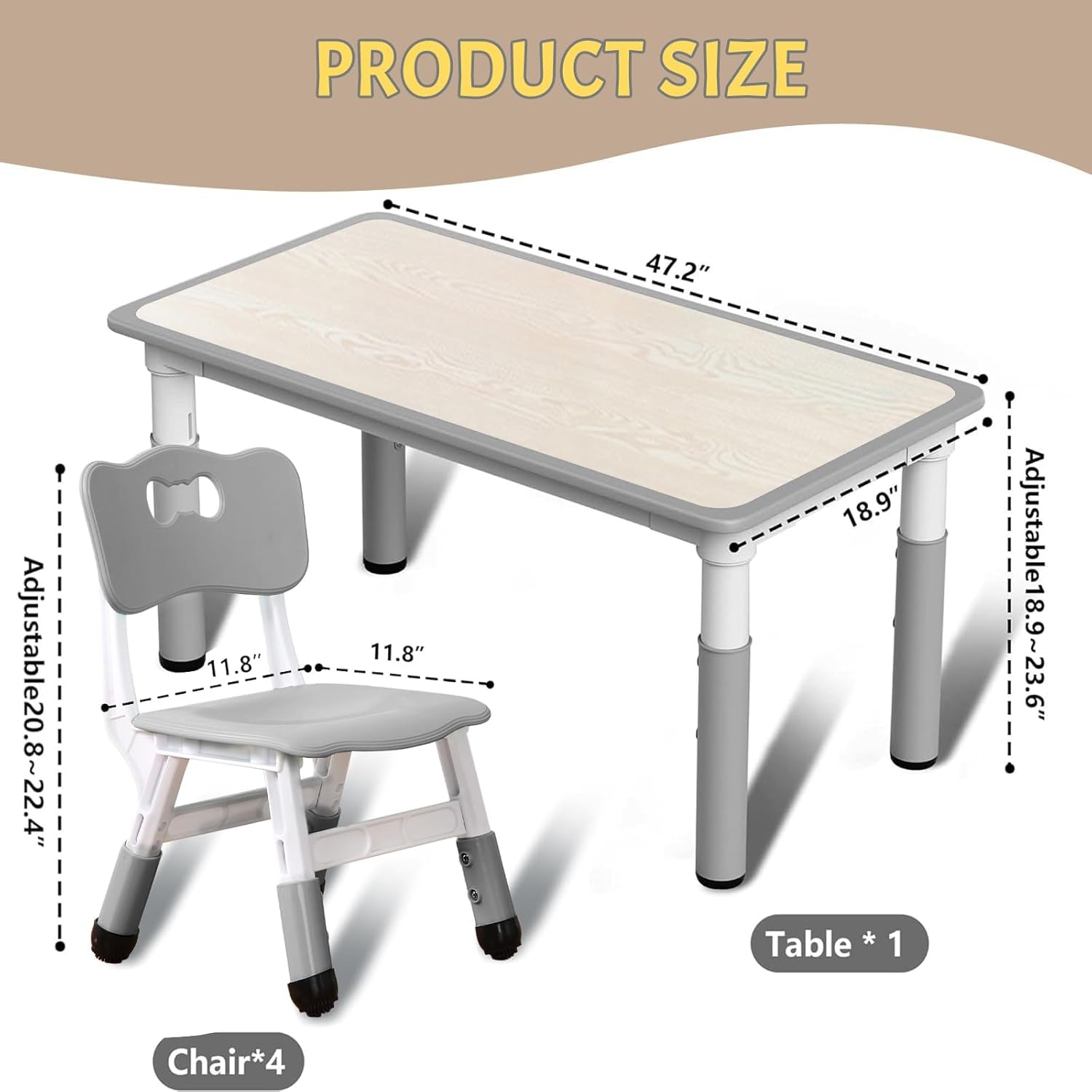 GAOMON LSPPJOK-NRBTV8MLKO Dining-Tables - View #7