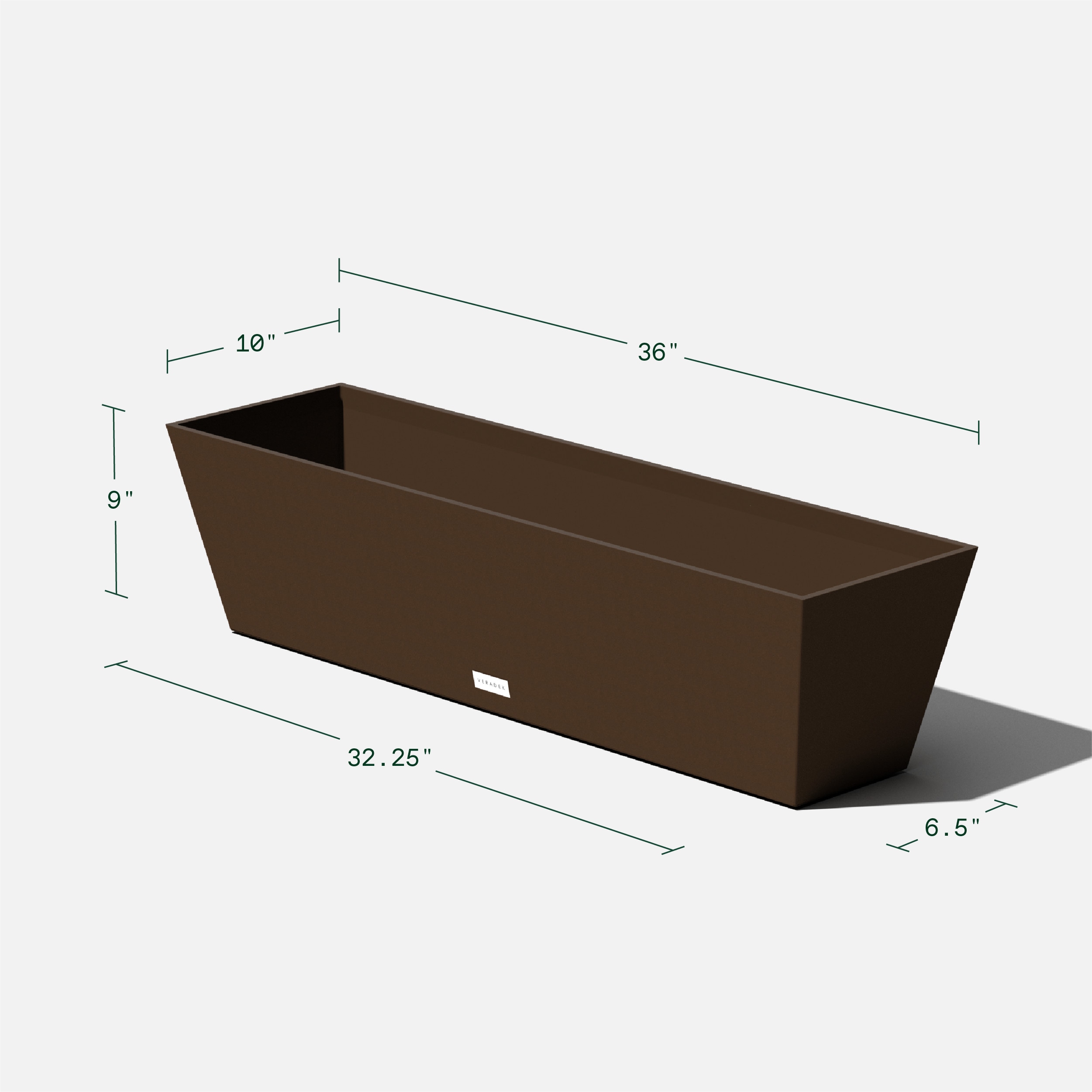 Veradek WBV36E Planter-Window-Box - View #3