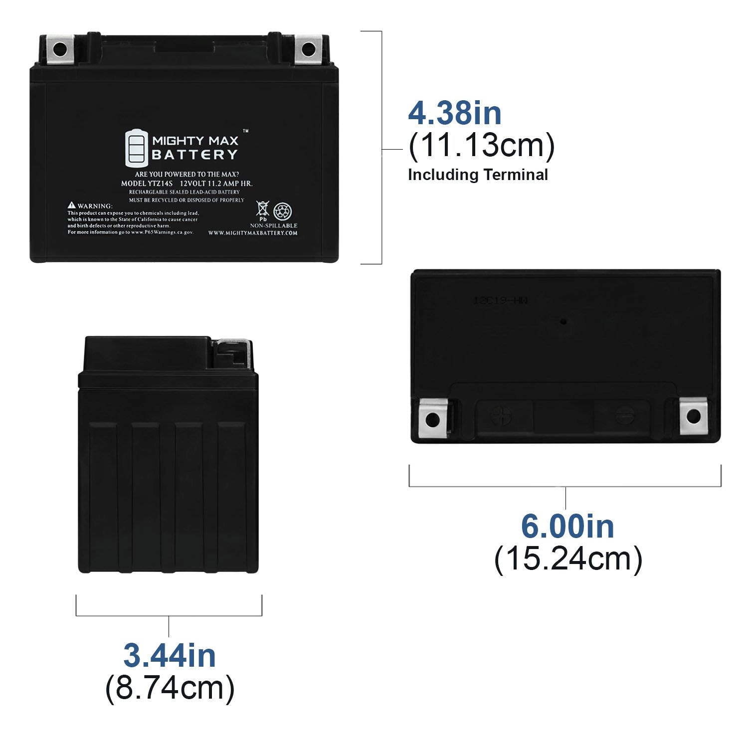 Mighty Max Battery MAX3511300 Device-Replacement-Batteries - View #4