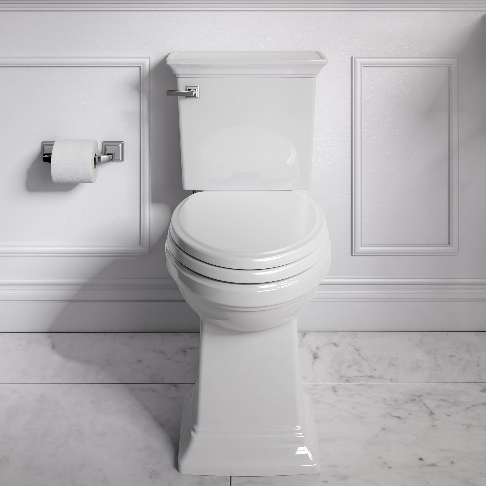 Town Square S White Elongated High Efficiency Toilet
