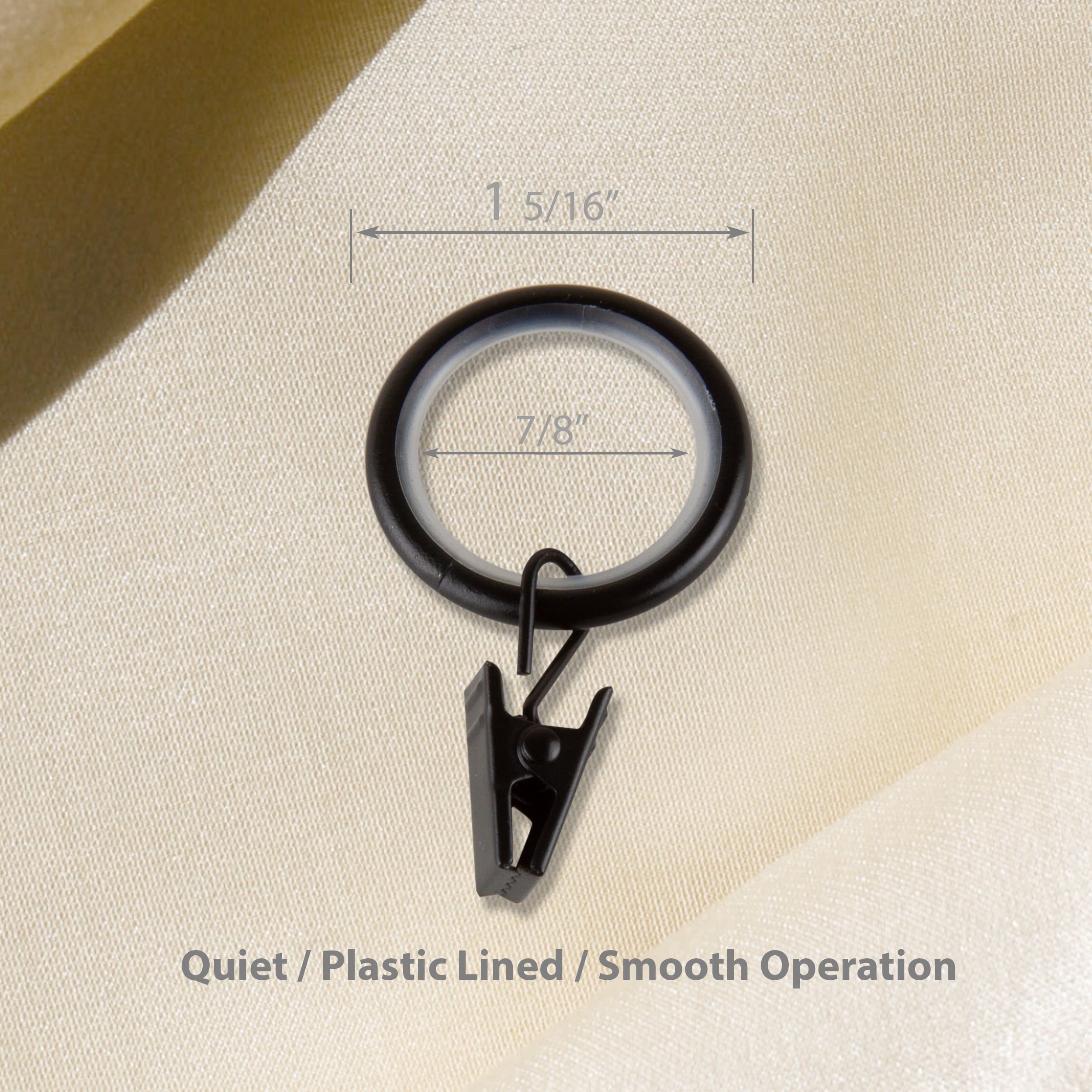 Hart & Harlow L-DR36-12 Curtain-Rings - View #2