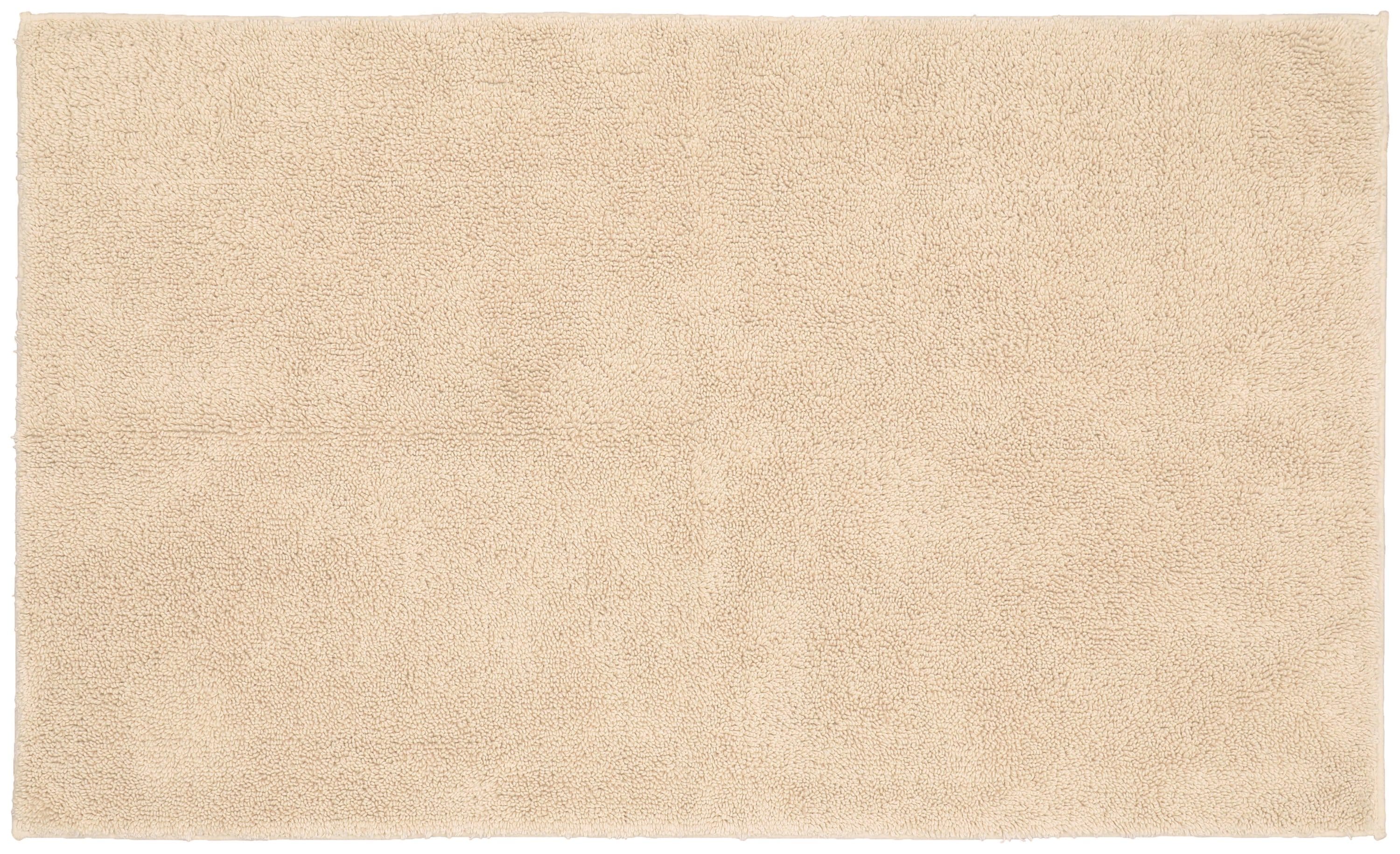 Garland Rug BA050W030050I2 Queen Cotton 30-in x 50-in Natural Cotton Bath rug