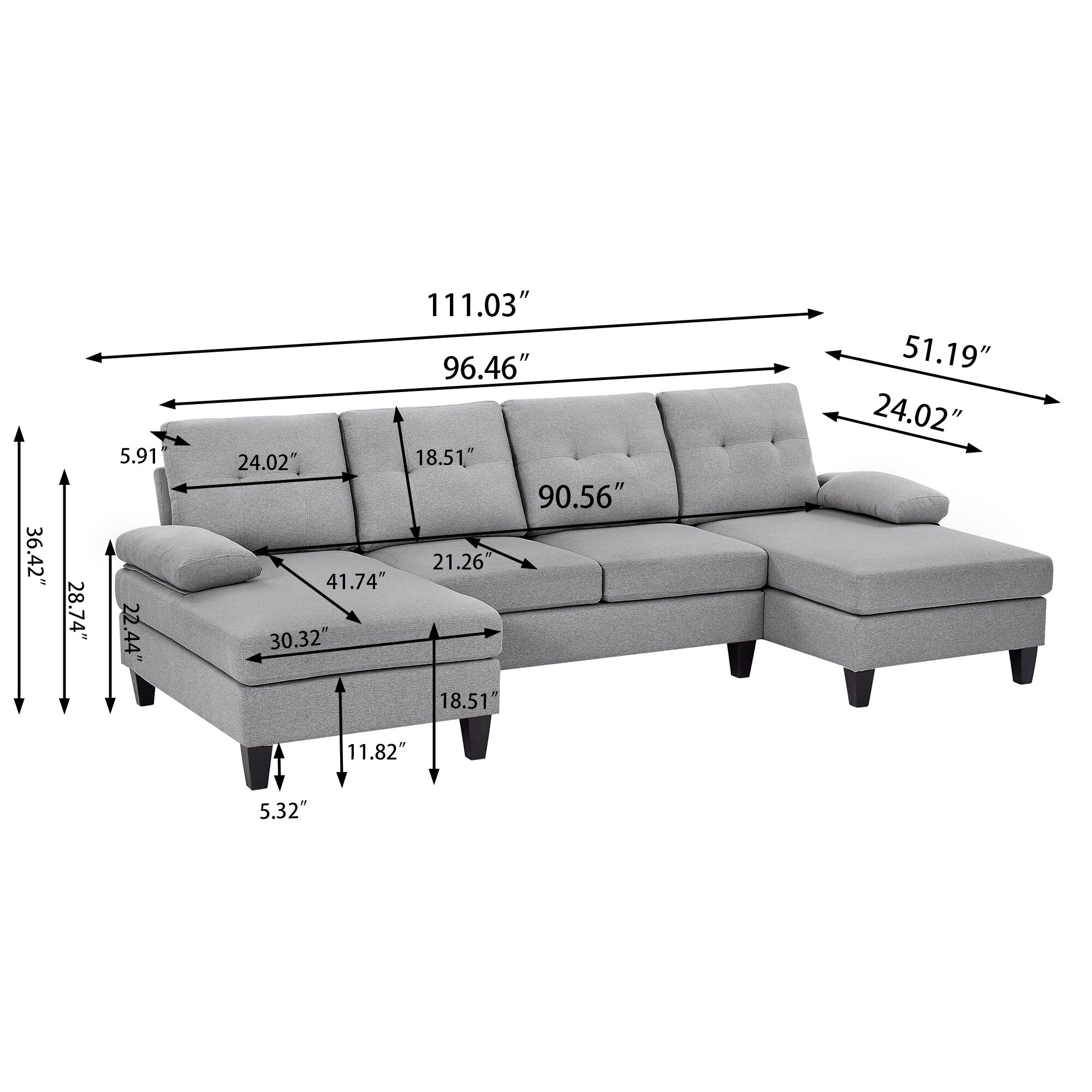 Jarenie YMX30LG Sofas-Loveseats - View #4