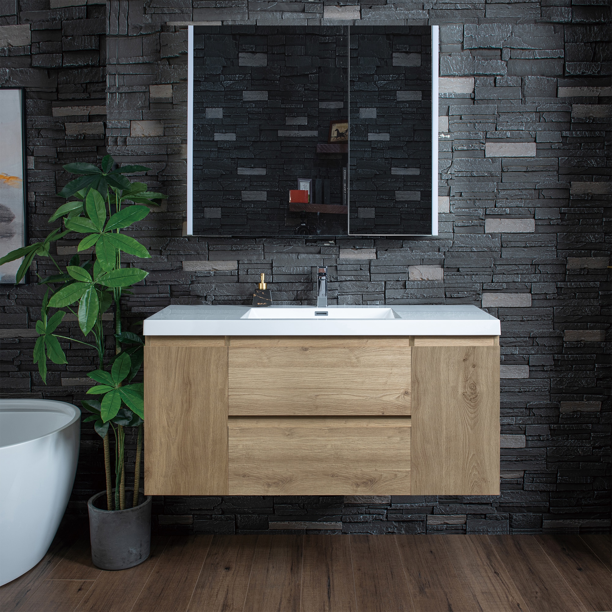 Woodbridge LVT1453 Bath-Vanity-Combo - View #2