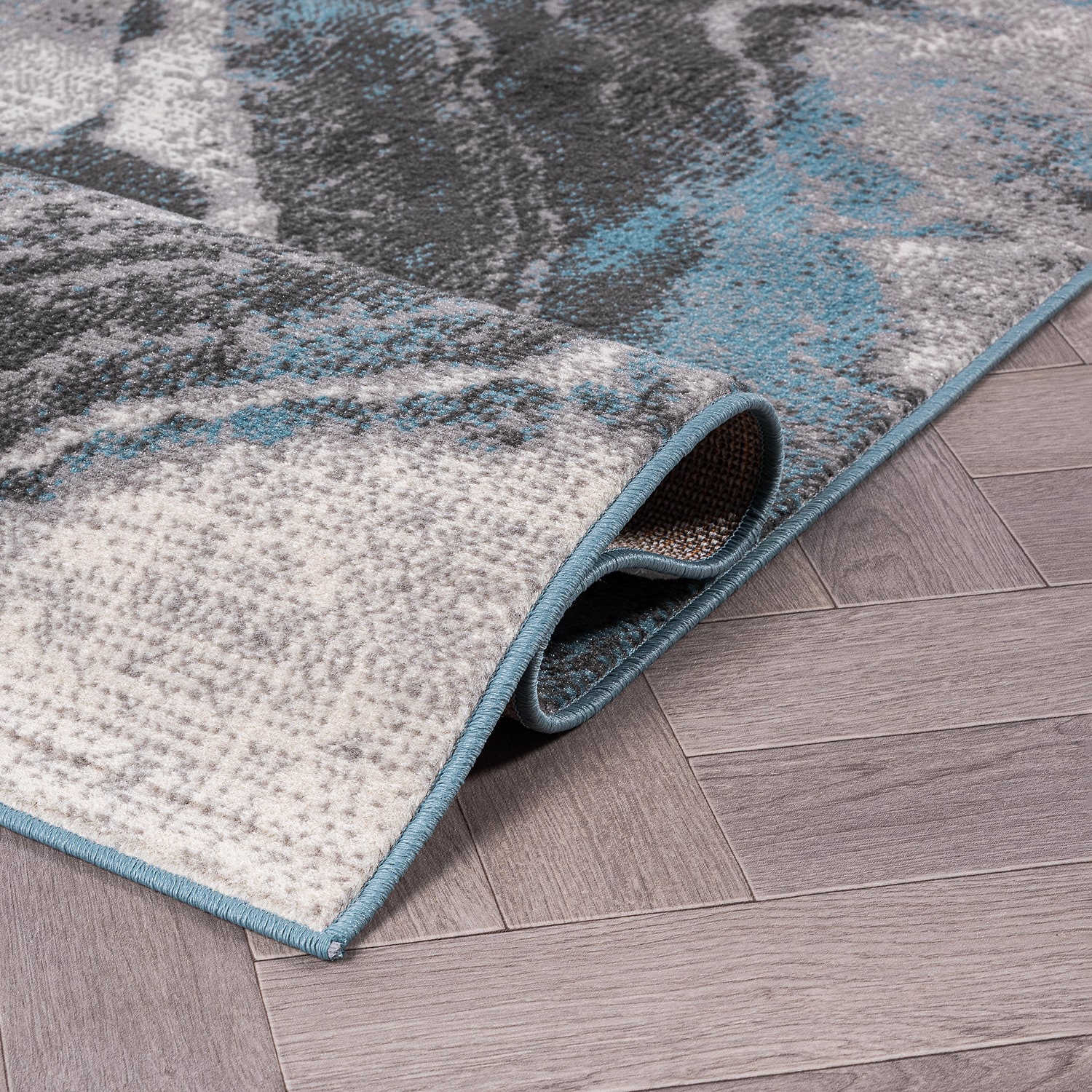 World Rug Gallery 2091BLUE5X7 rugs - View #4