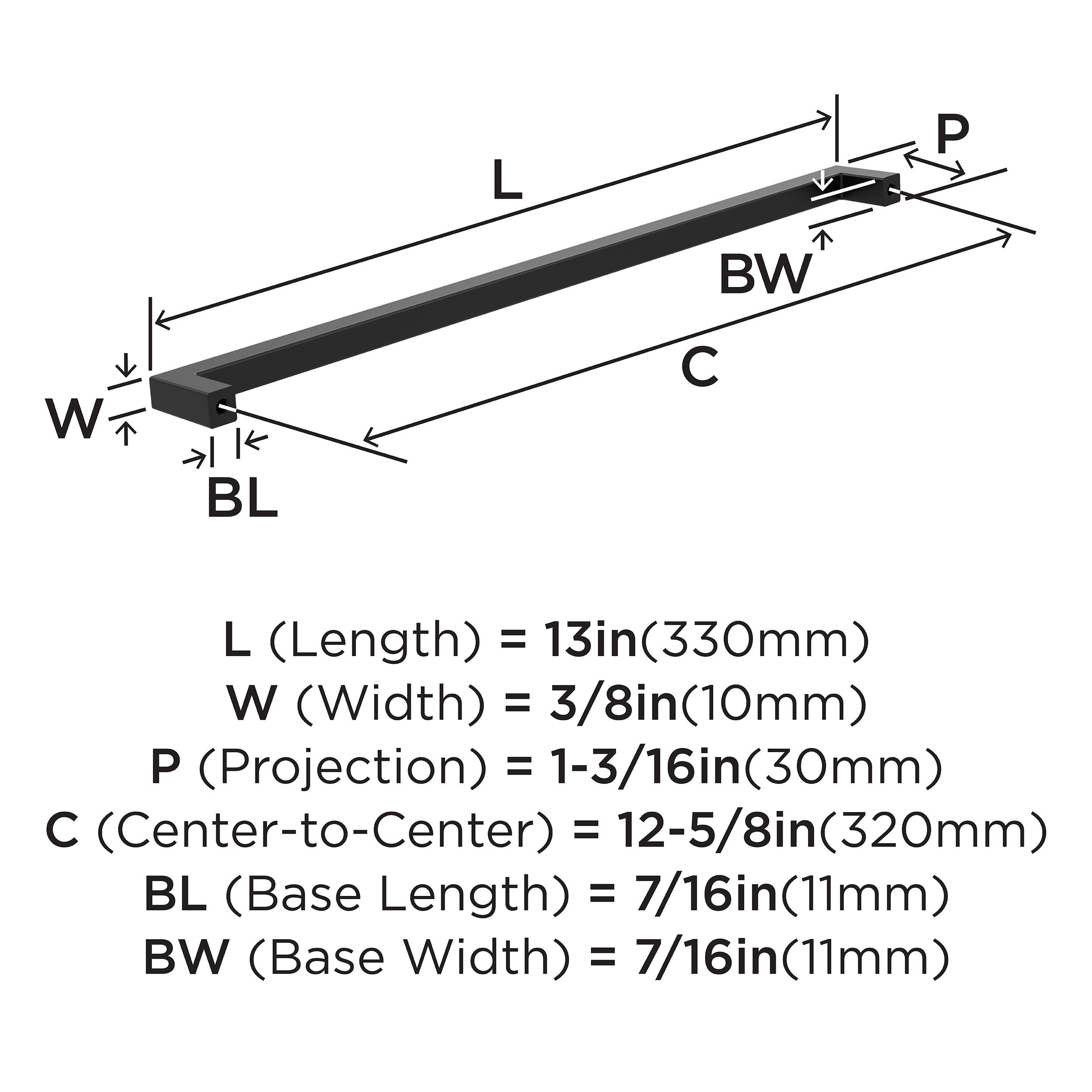 Amerock BP36911FB Cabinet-Pulls - View #4