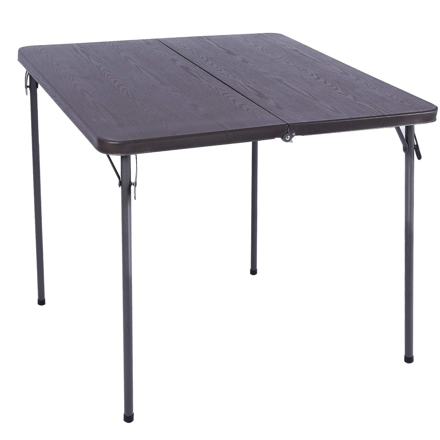 Wildaven MSWK135 34-in Brown wood Rectangle Folding Picnic Table