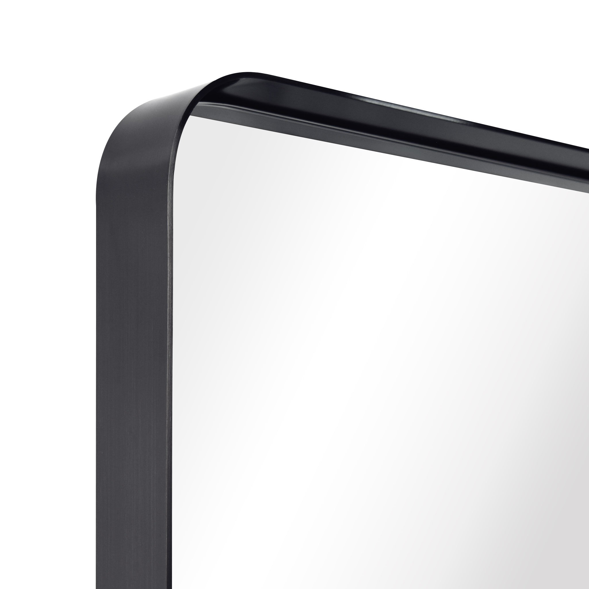 Sleek Silver Stainless Steel 24" x 36" Rectangular Wall Mirror