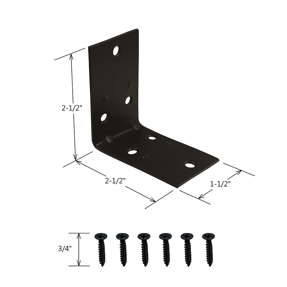 RELIABILT 32118PKBLG Mending-Plates-Brackets-Braces - View #5