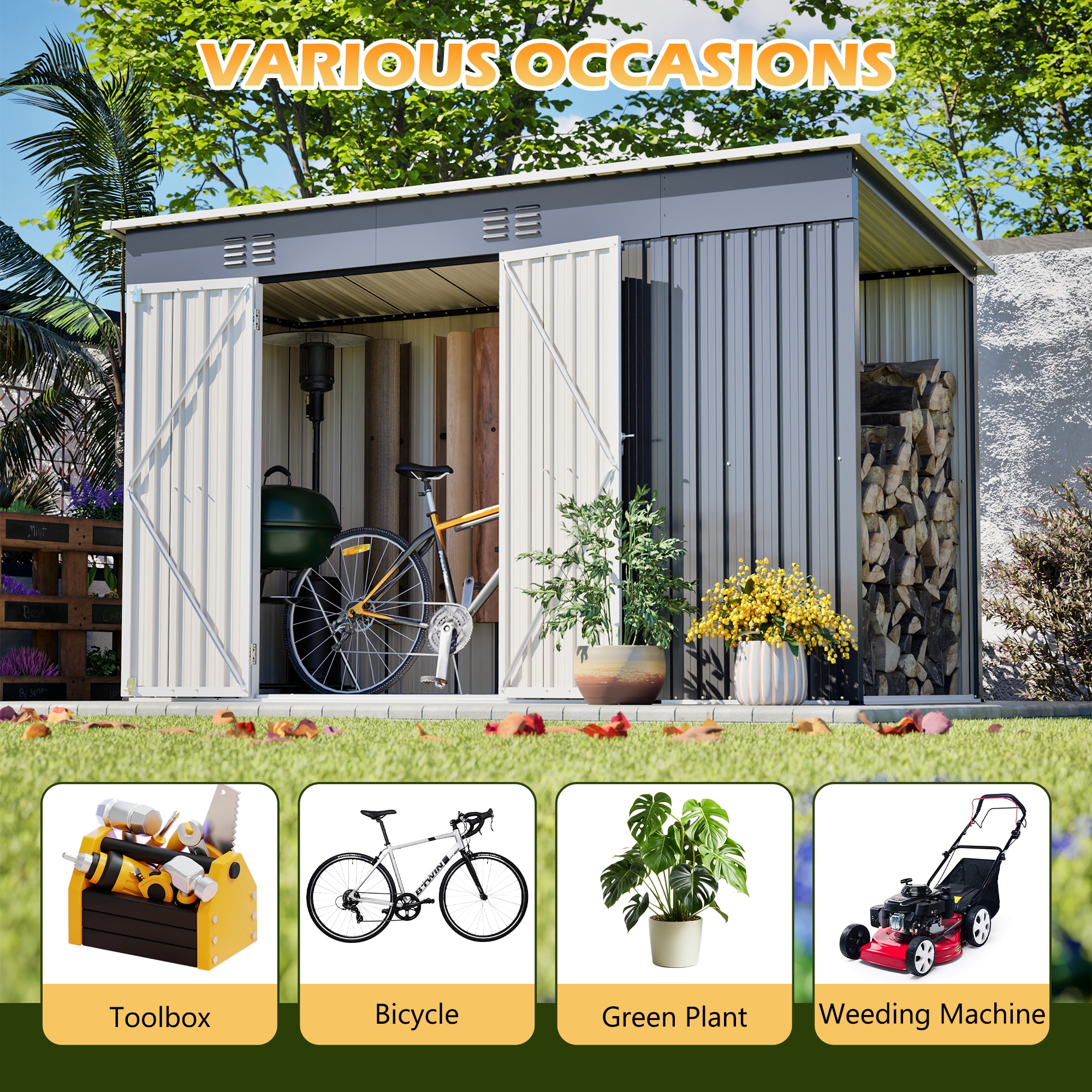 GDFStudio 368579 Metal-Storage-Buildings-Sheds - View #5