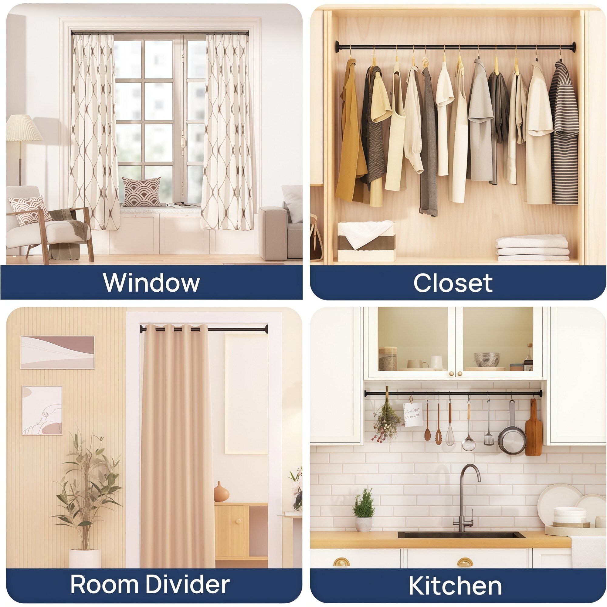 Numhew NHWILL8772 Shower-Rods - View #8